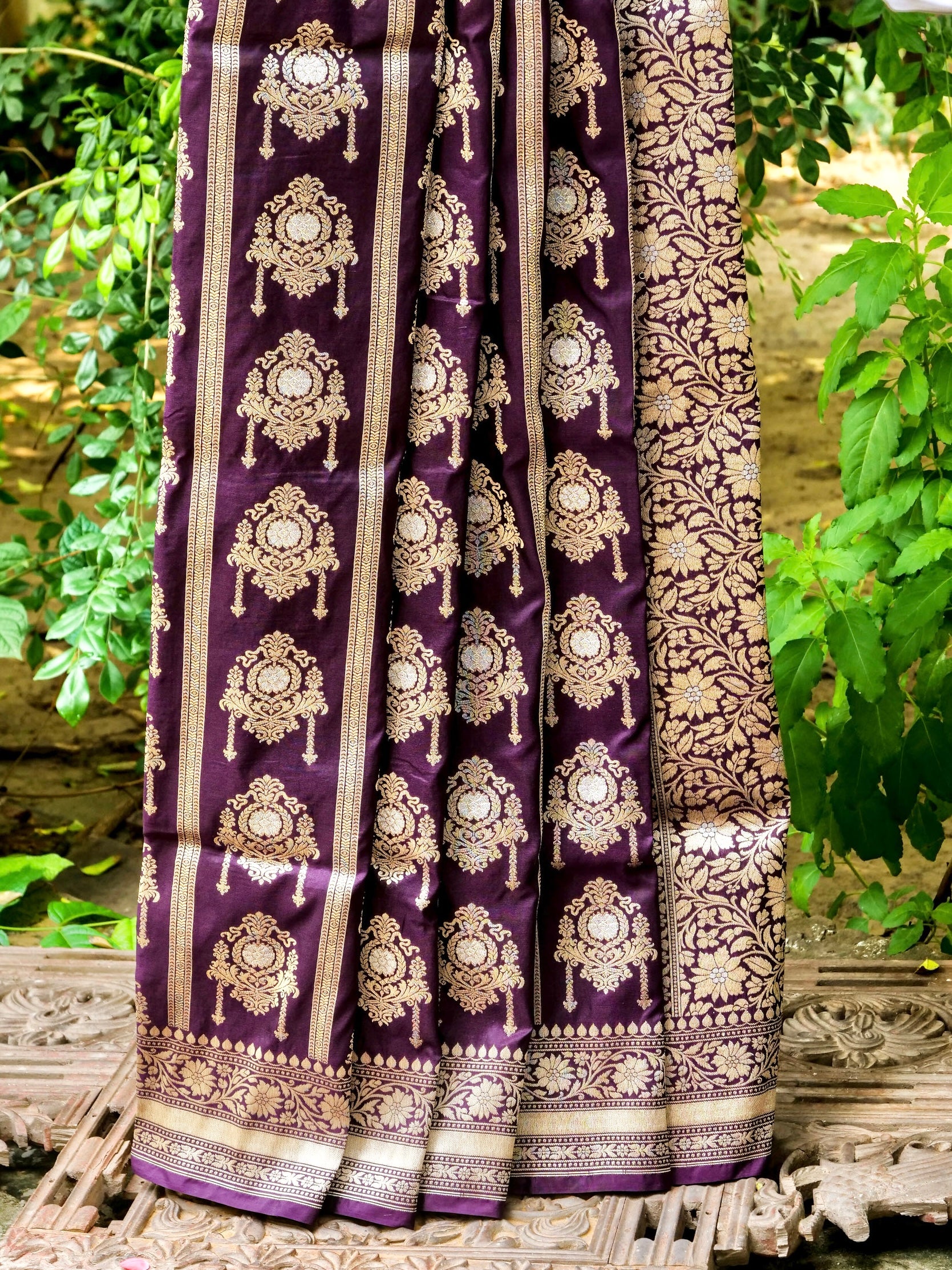 Handloom Banarasi Katan Silk Saree
