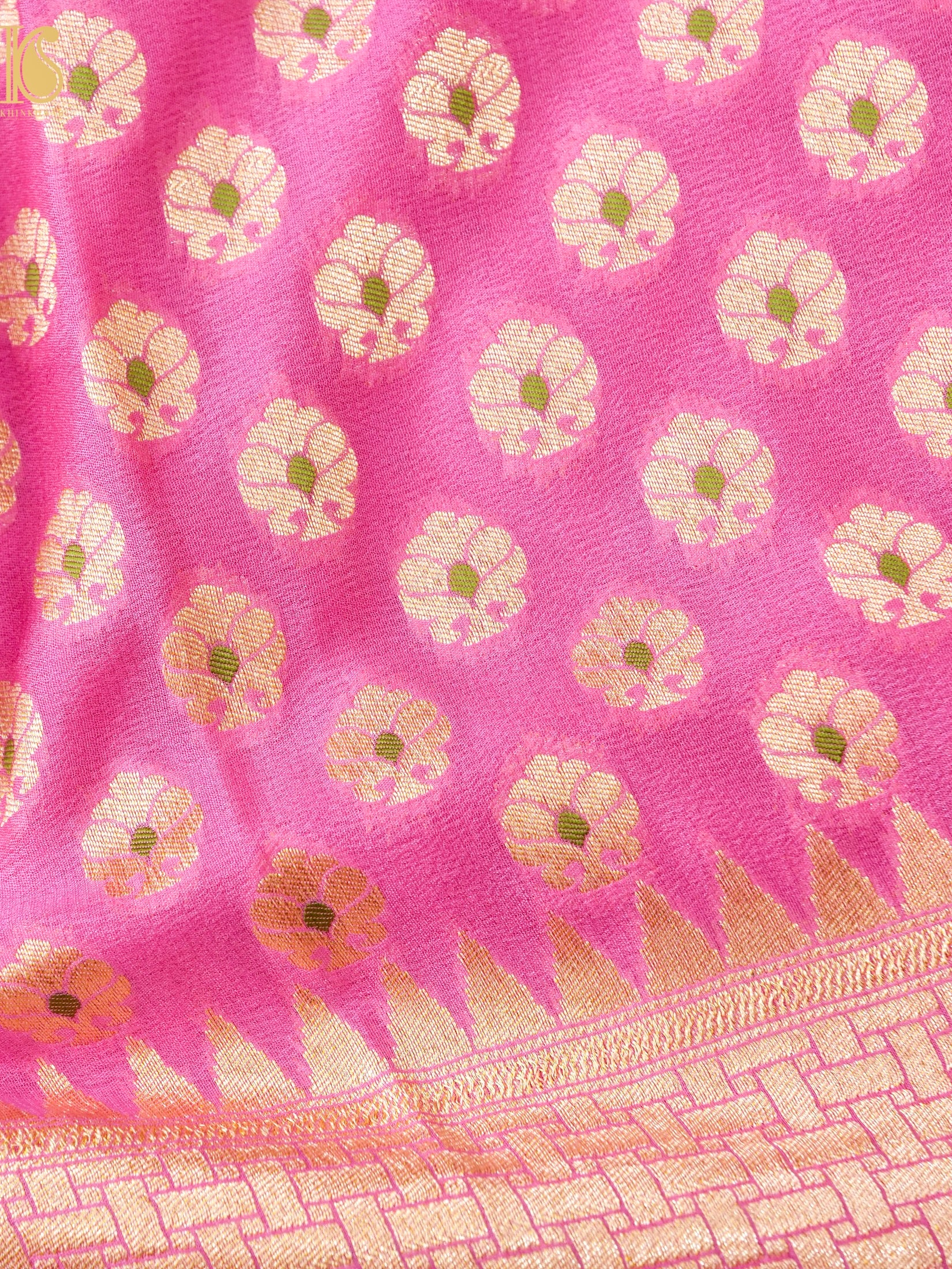 Pure Georgette Banarasi Saree