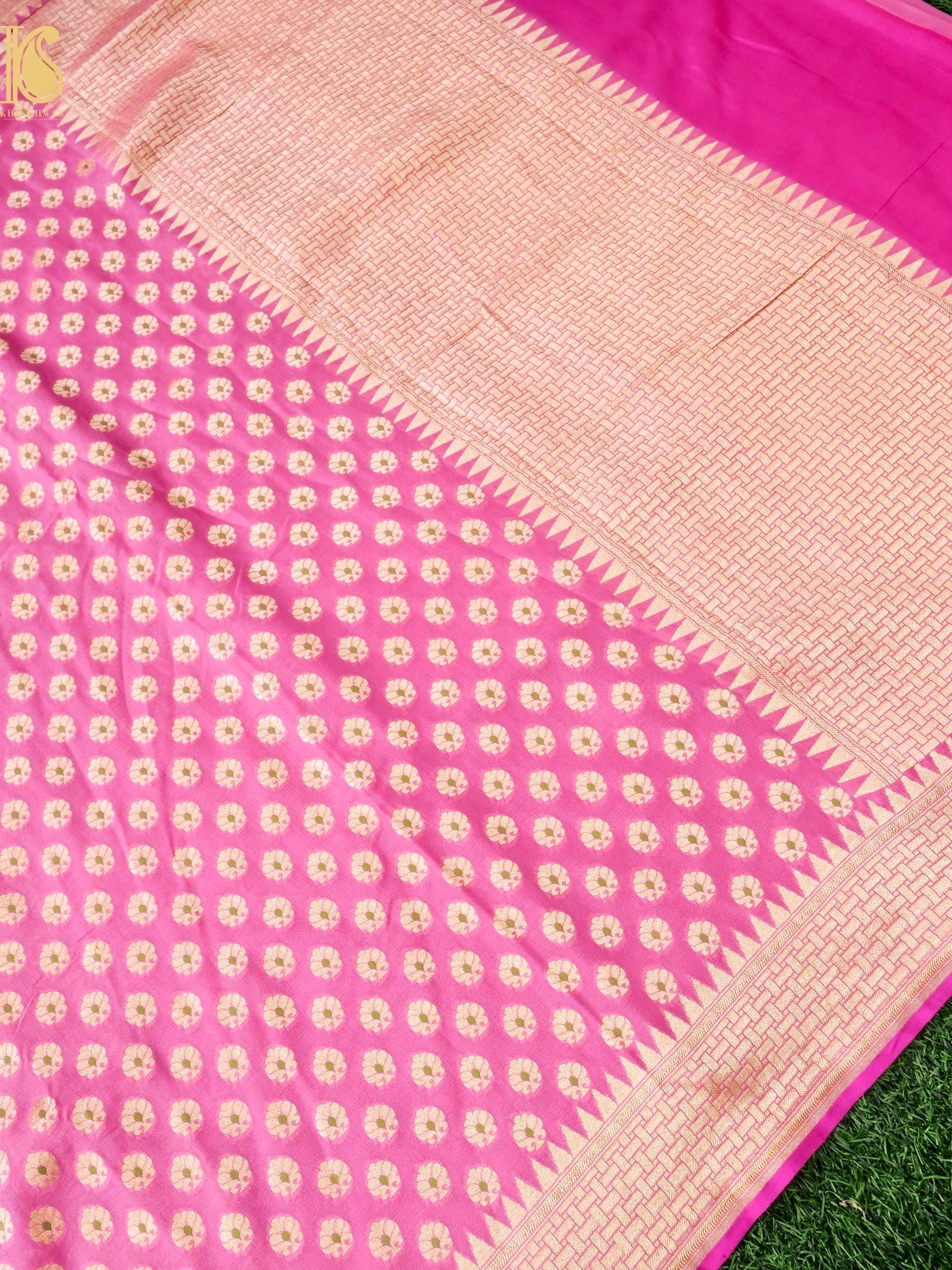 Pure Georgette Banarasi Saree