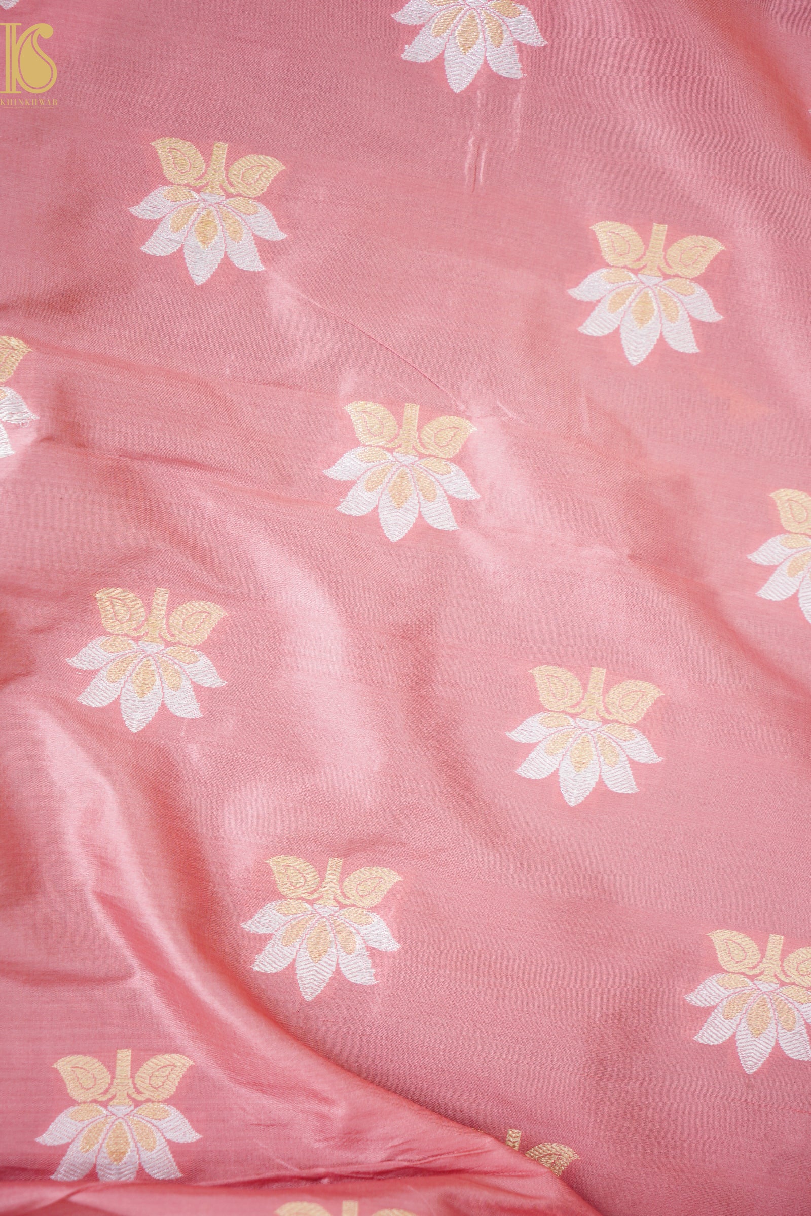Handloom Banarasi Katan Silk Kalidar Mrinala Lehenga