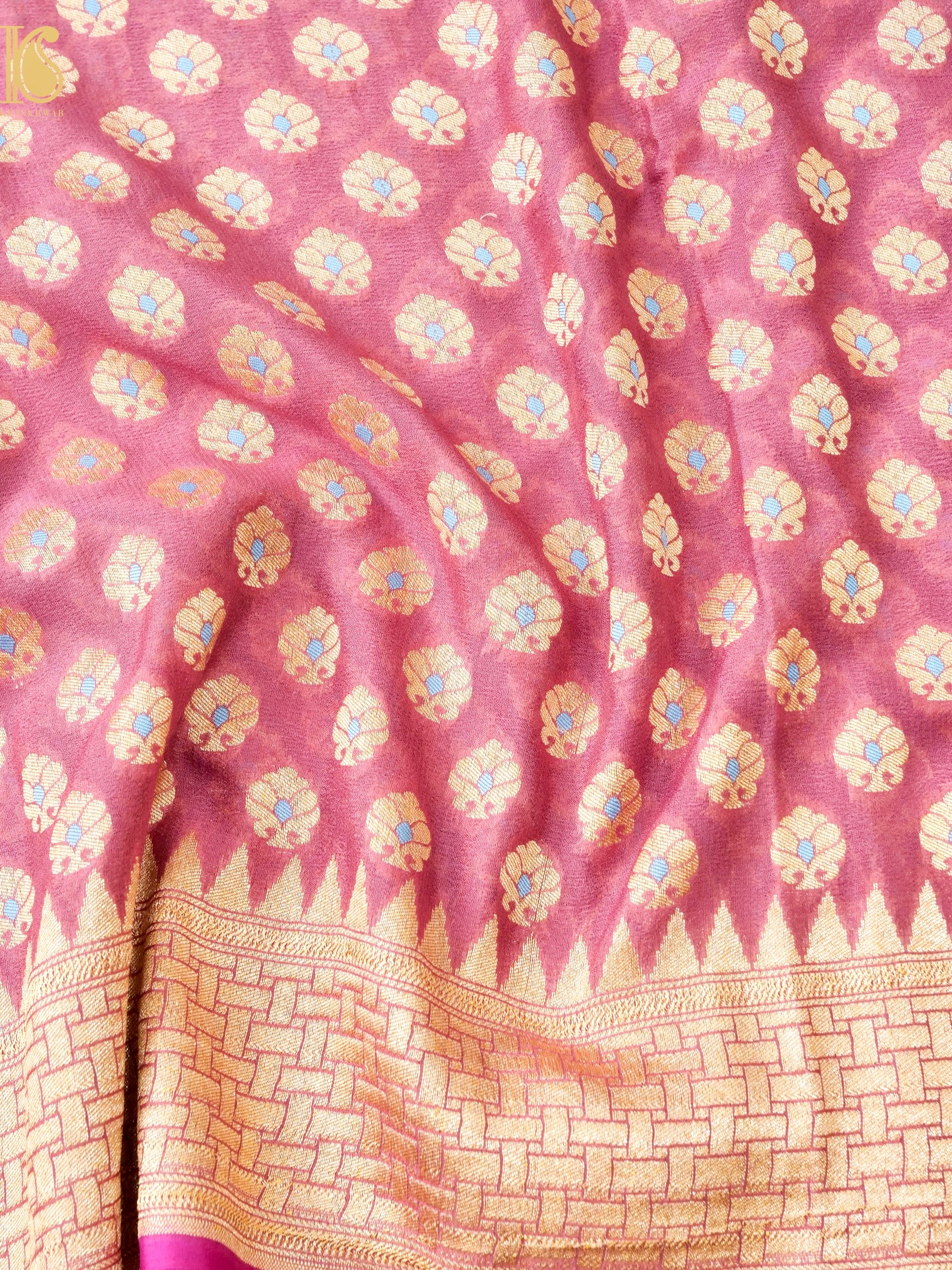 Pure Georgette Banarasi Saree