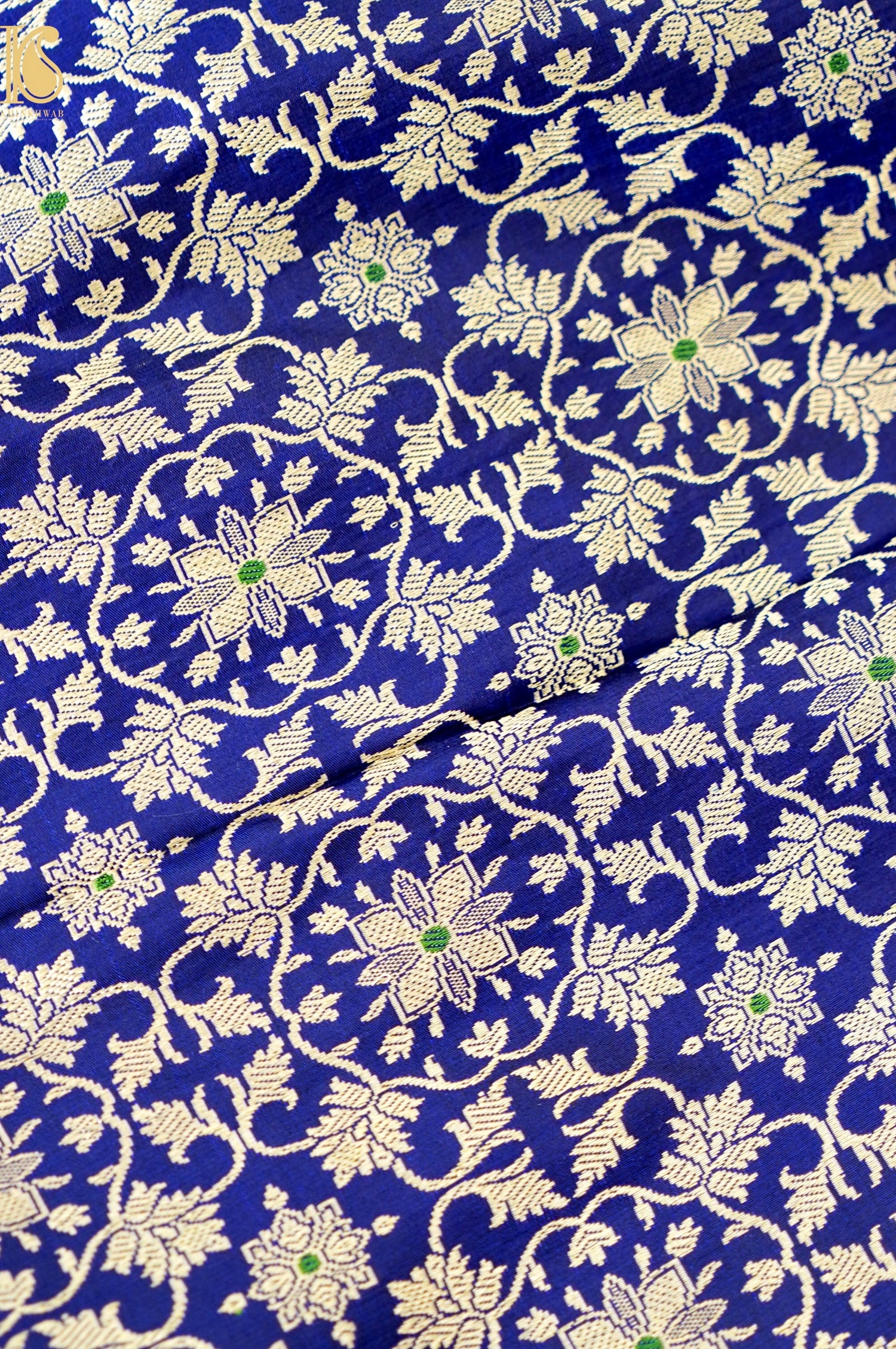 Handloom Banarasi Katan Silk Kalidar Mayura Gajraj Lehenga