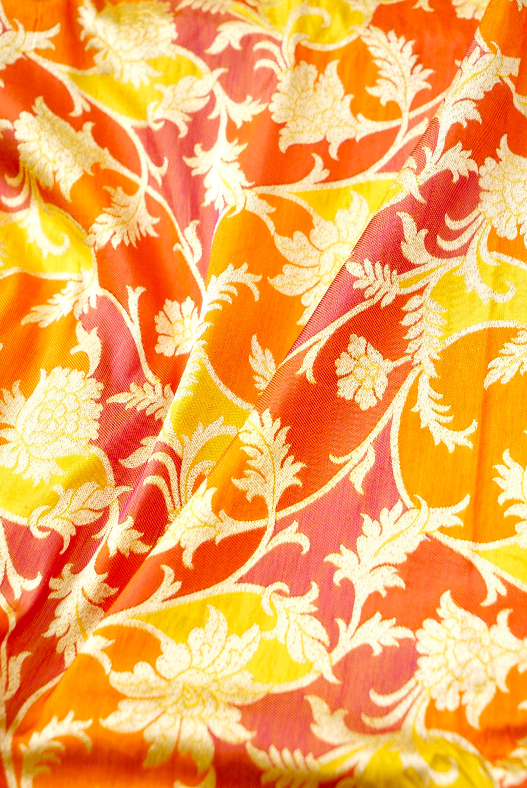 Handloom Banarasi Pure Katan Silk Rangkat Saree