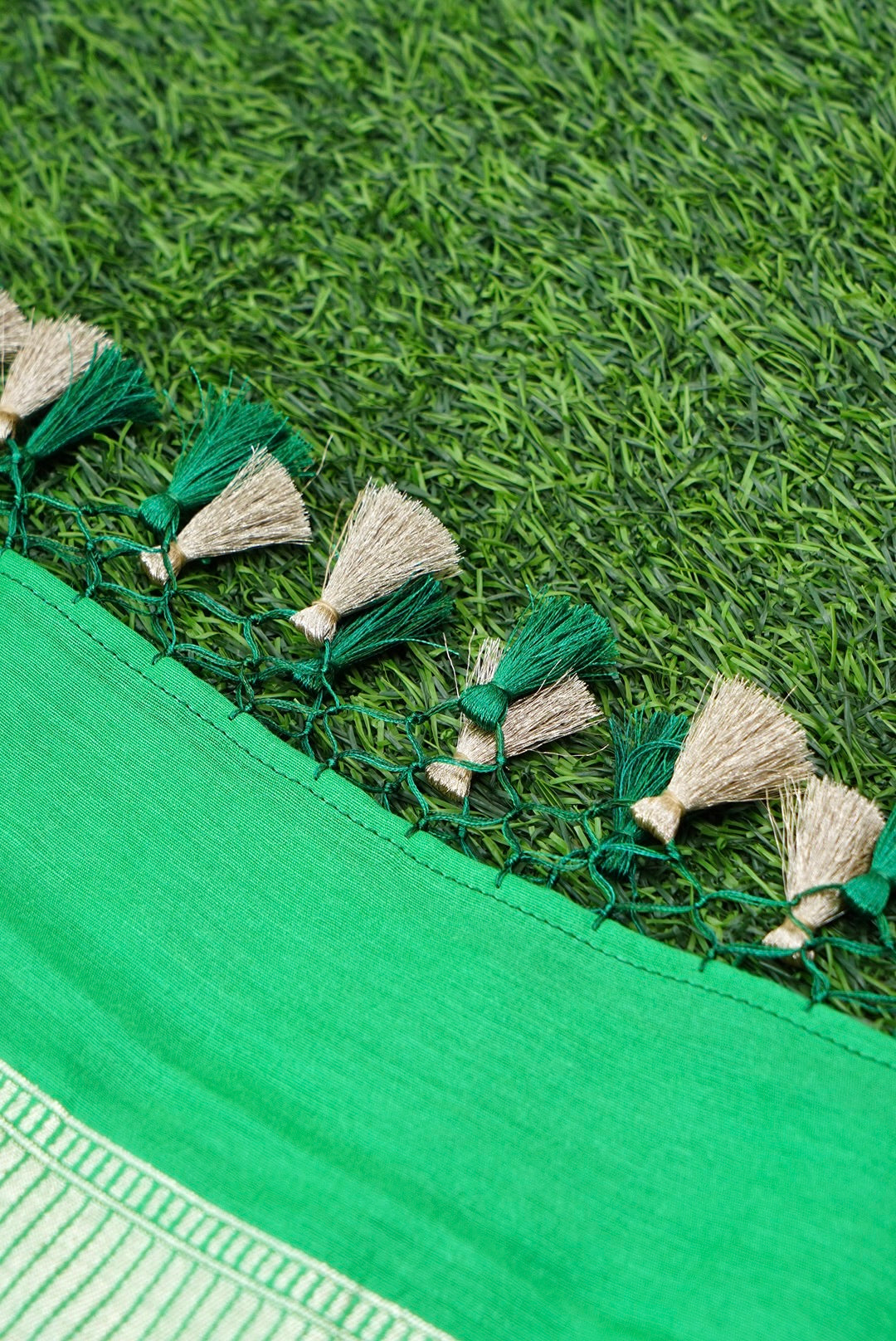 Pure Moonga Silk Handloom Banarasi Dupatta