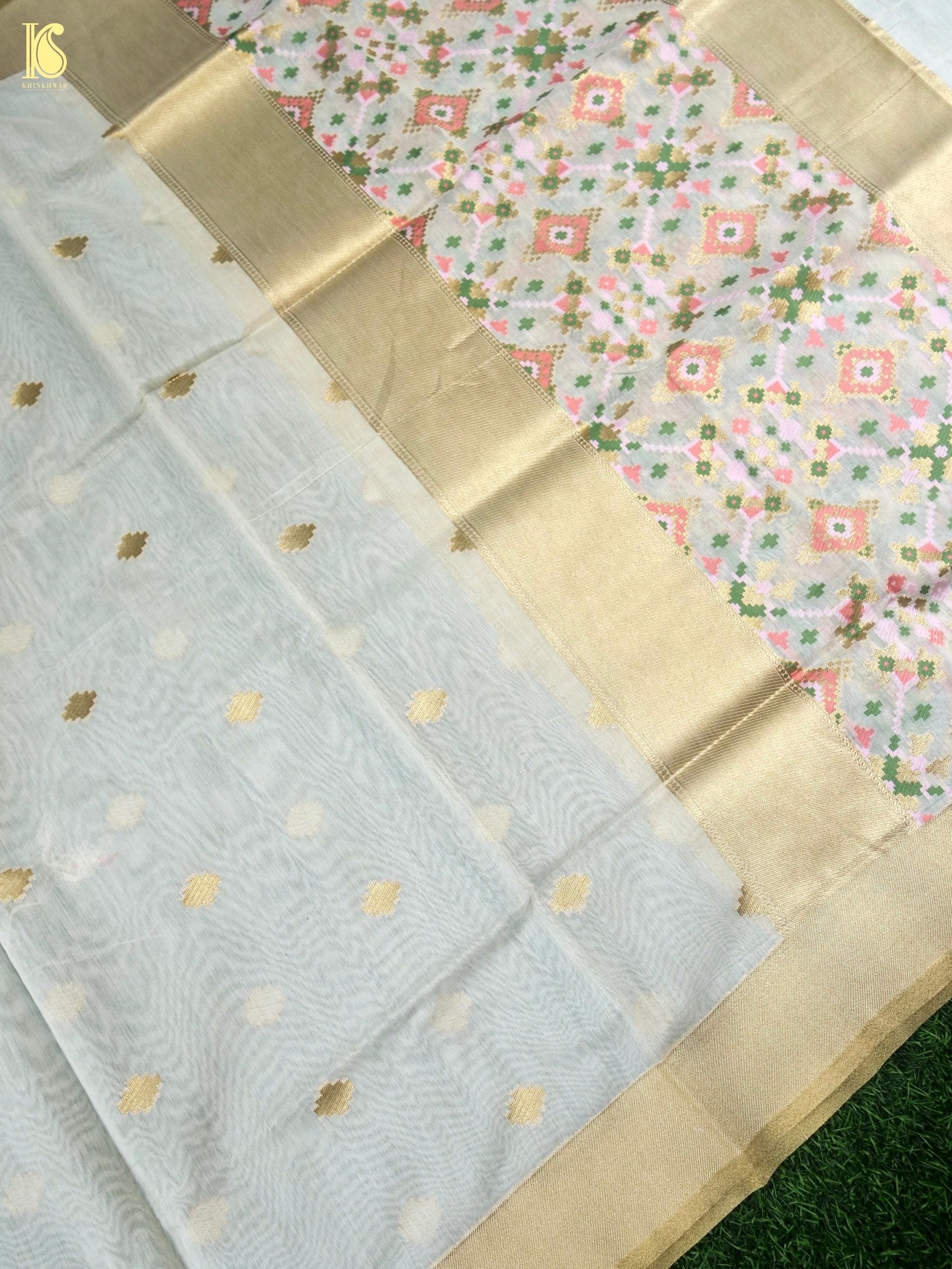 Cotton Silk Meenakari Banarasi Suit Set