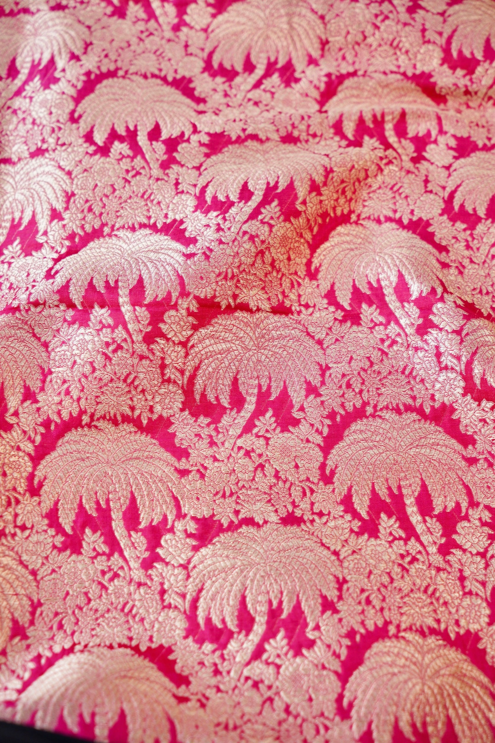 Handloom Pure Brocade Banarasi Fabric
