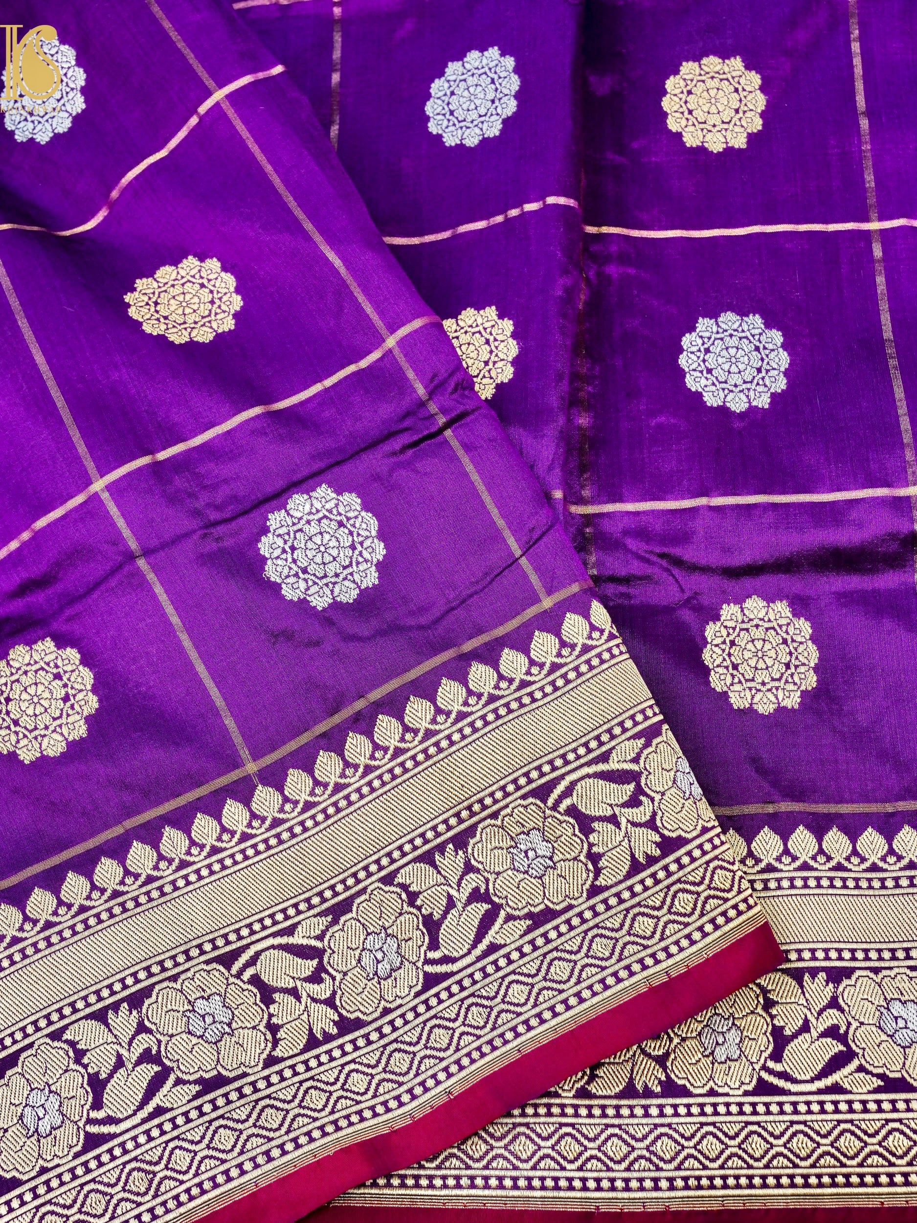 Handloom Banarasi Katan Silk Saree
