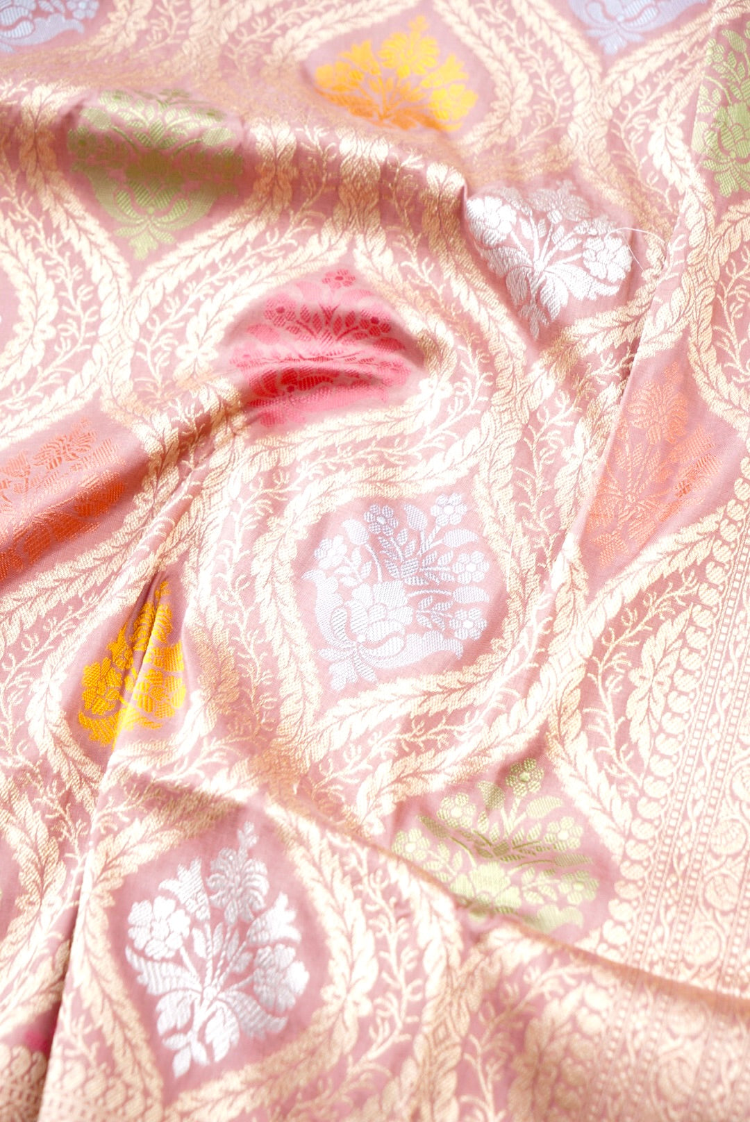 Handloom Banarasi Silk Brocade Saree