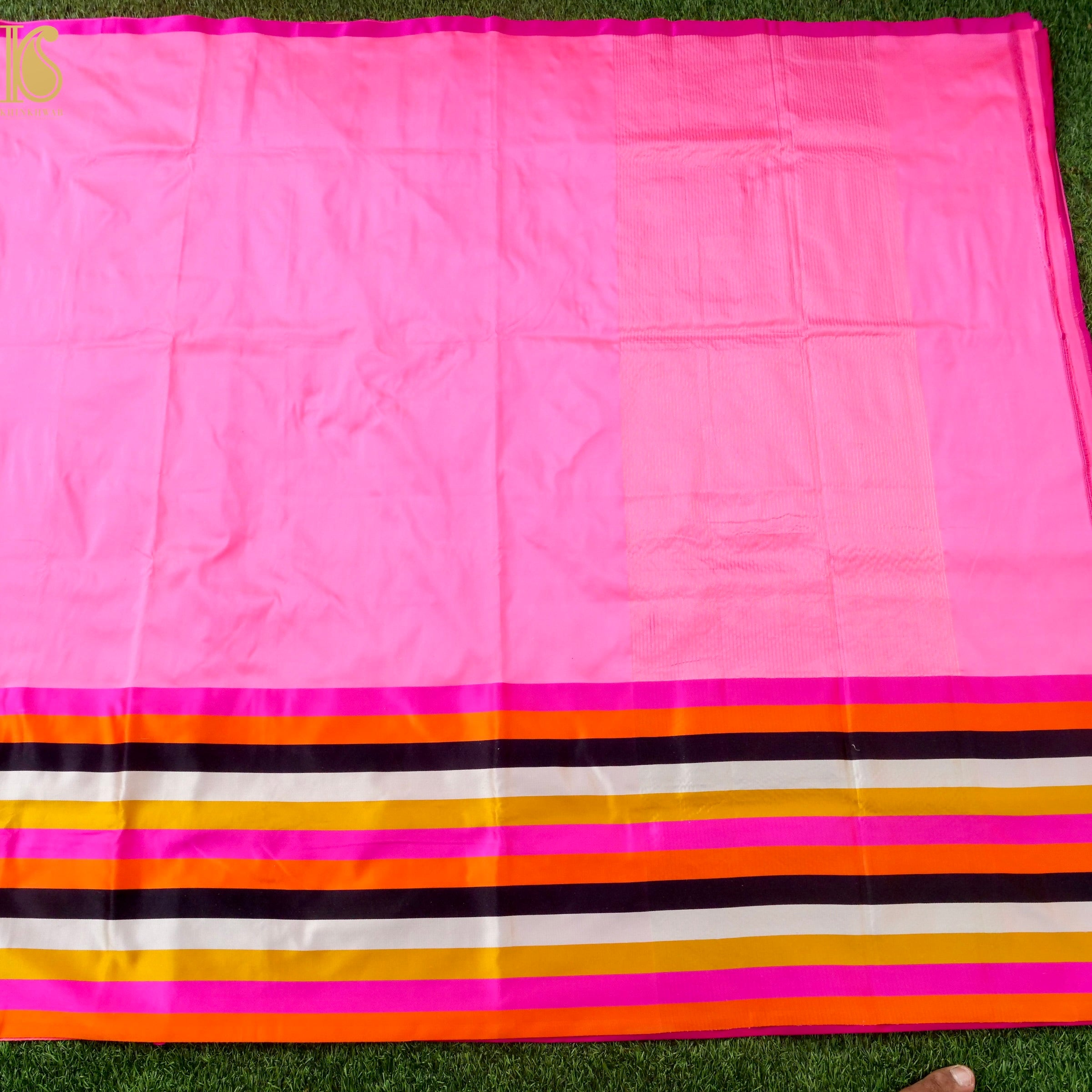 Handwoven Pure Mashru Silk Banarasi Saree