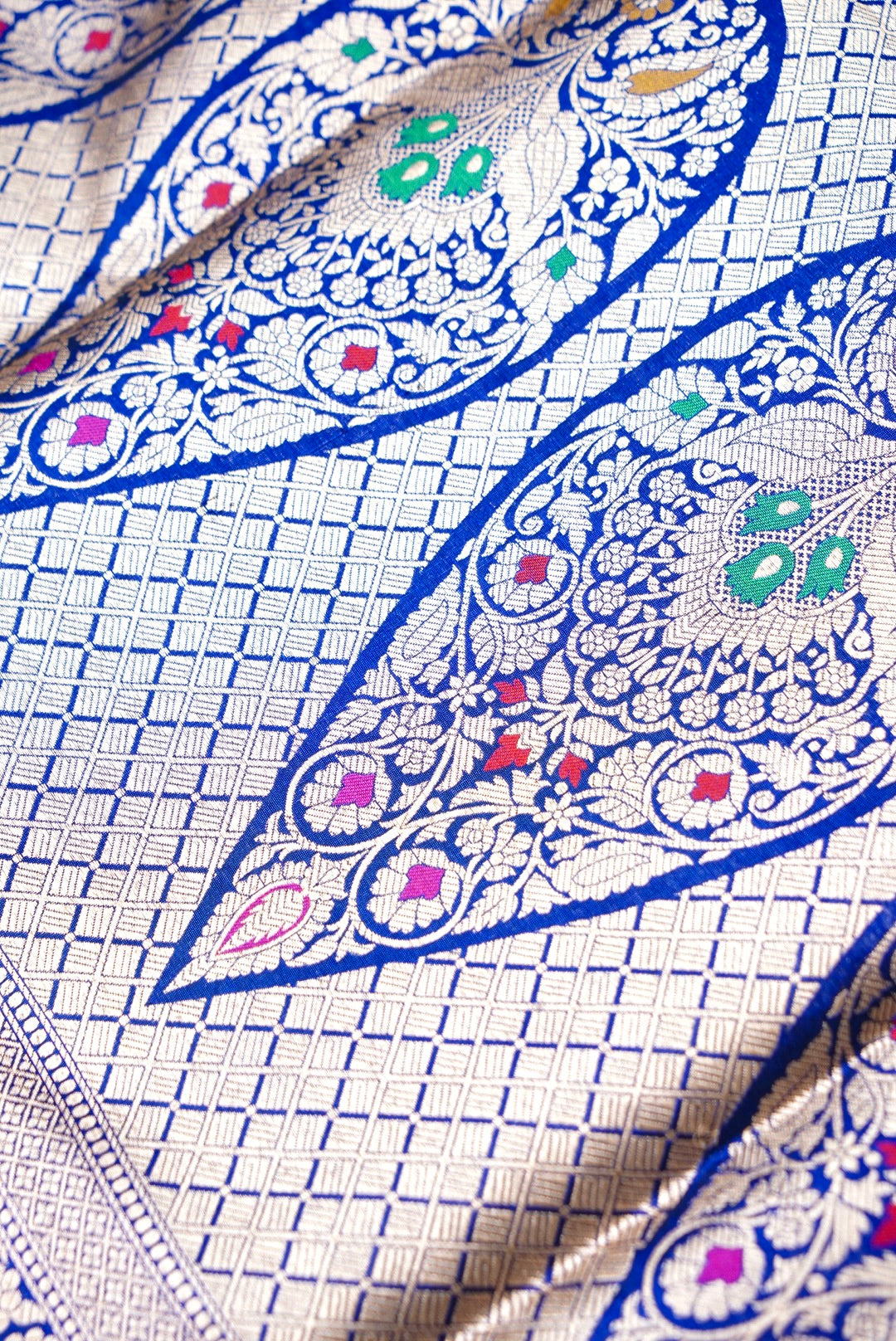 Handloom Banarasi Pure Katan Silk Rangkat Saree