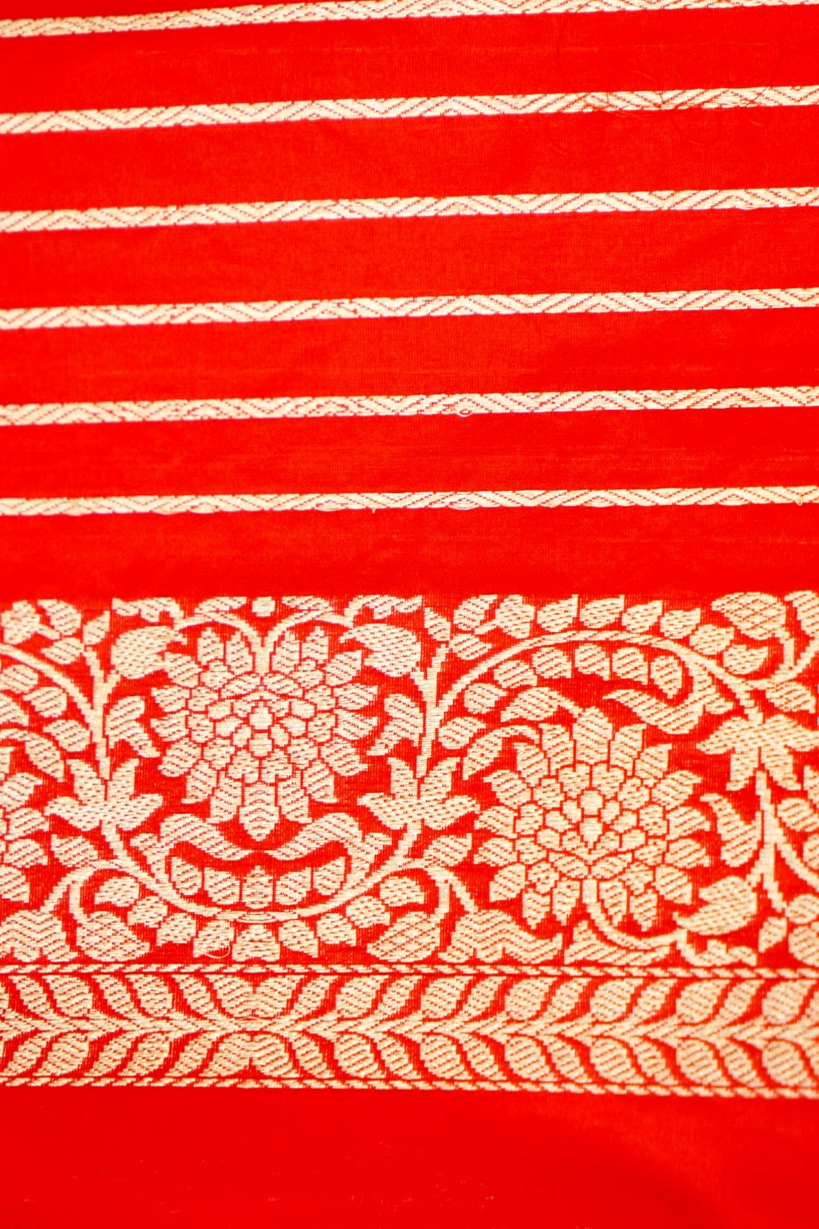 Handloom Banarasi Katan Silk Brocade Saree