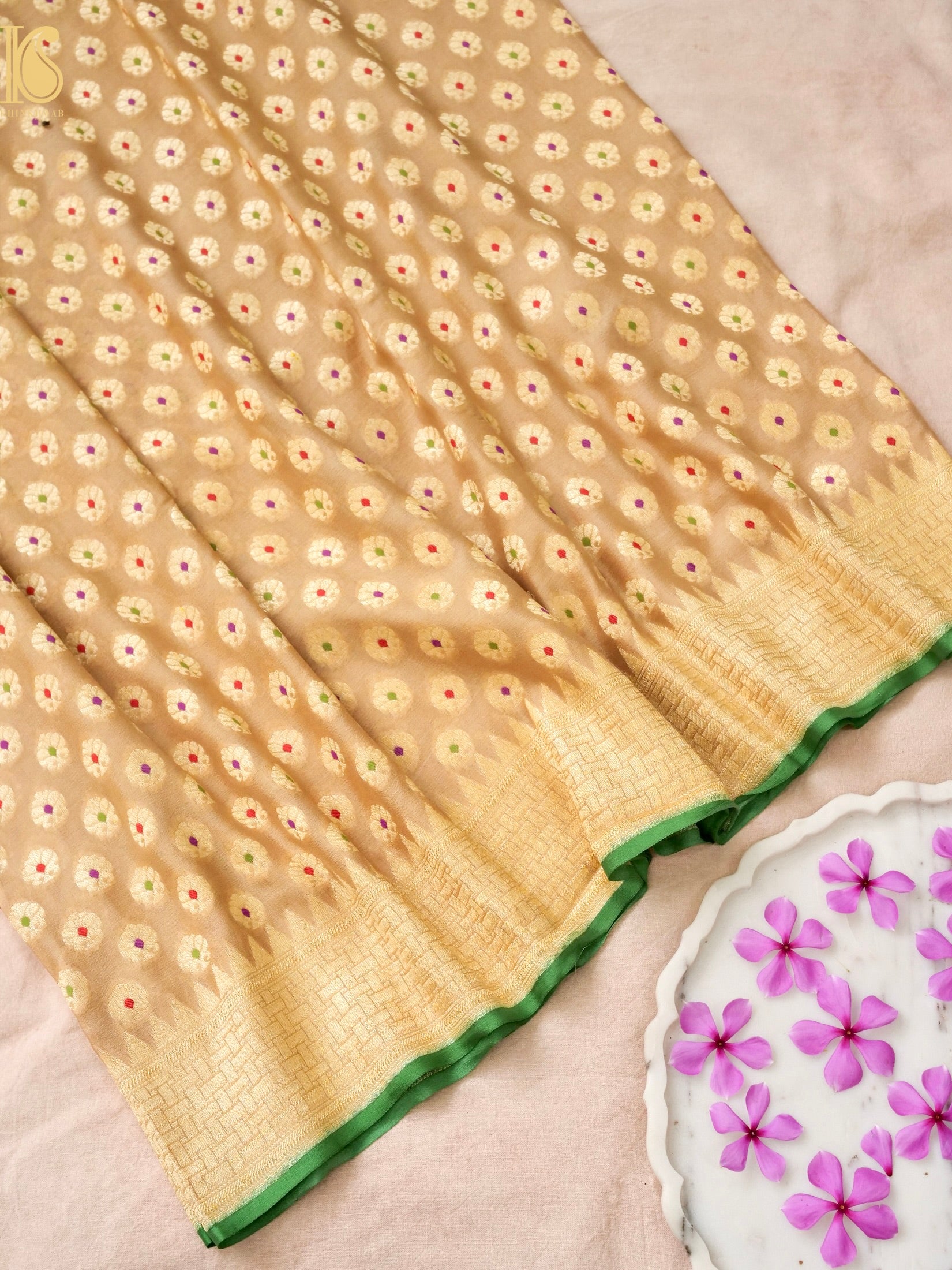 Pure Georgette Banarasi Saree