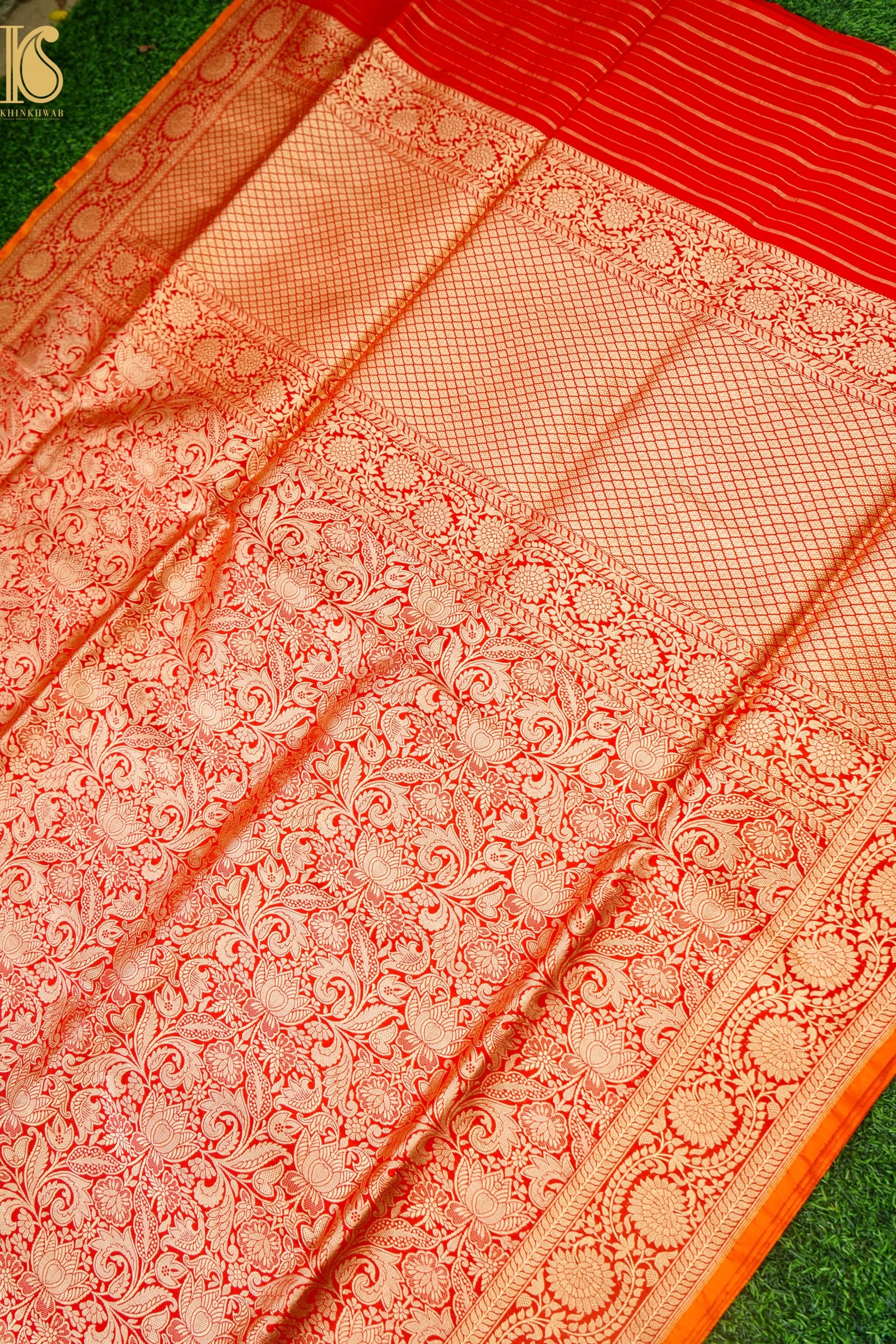 Handloom Banarasi Katan Silk Brocade Saree