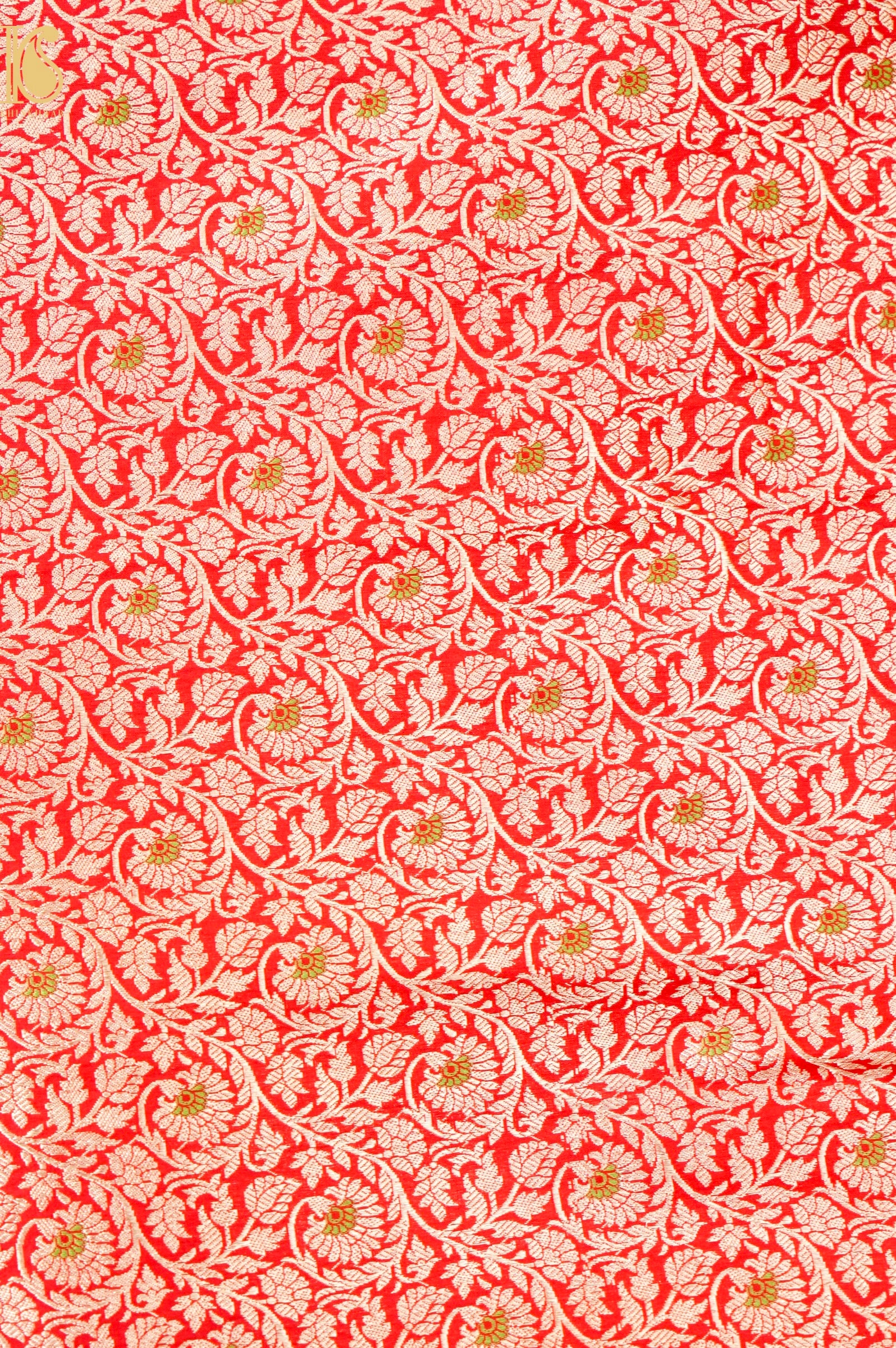 Handloom Banarasi Katan Silk Kalidar Latikaa Lehenga