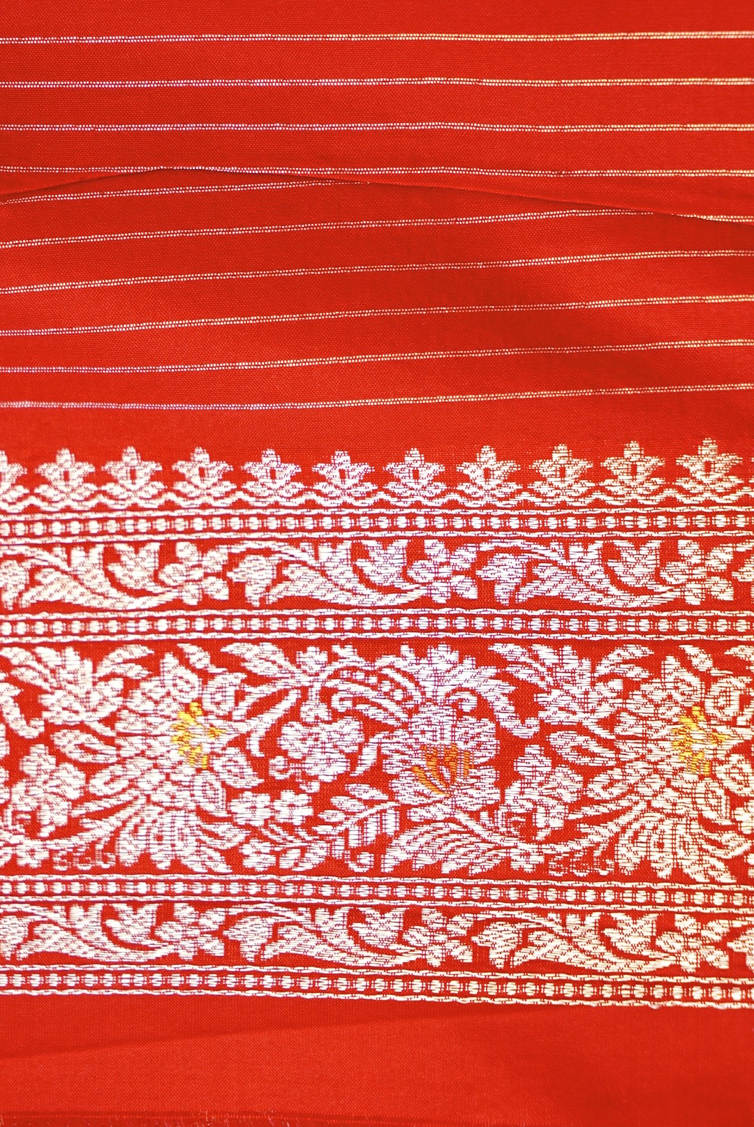 Handloom Banarasi Pure Katan Silk Rangkat Saree