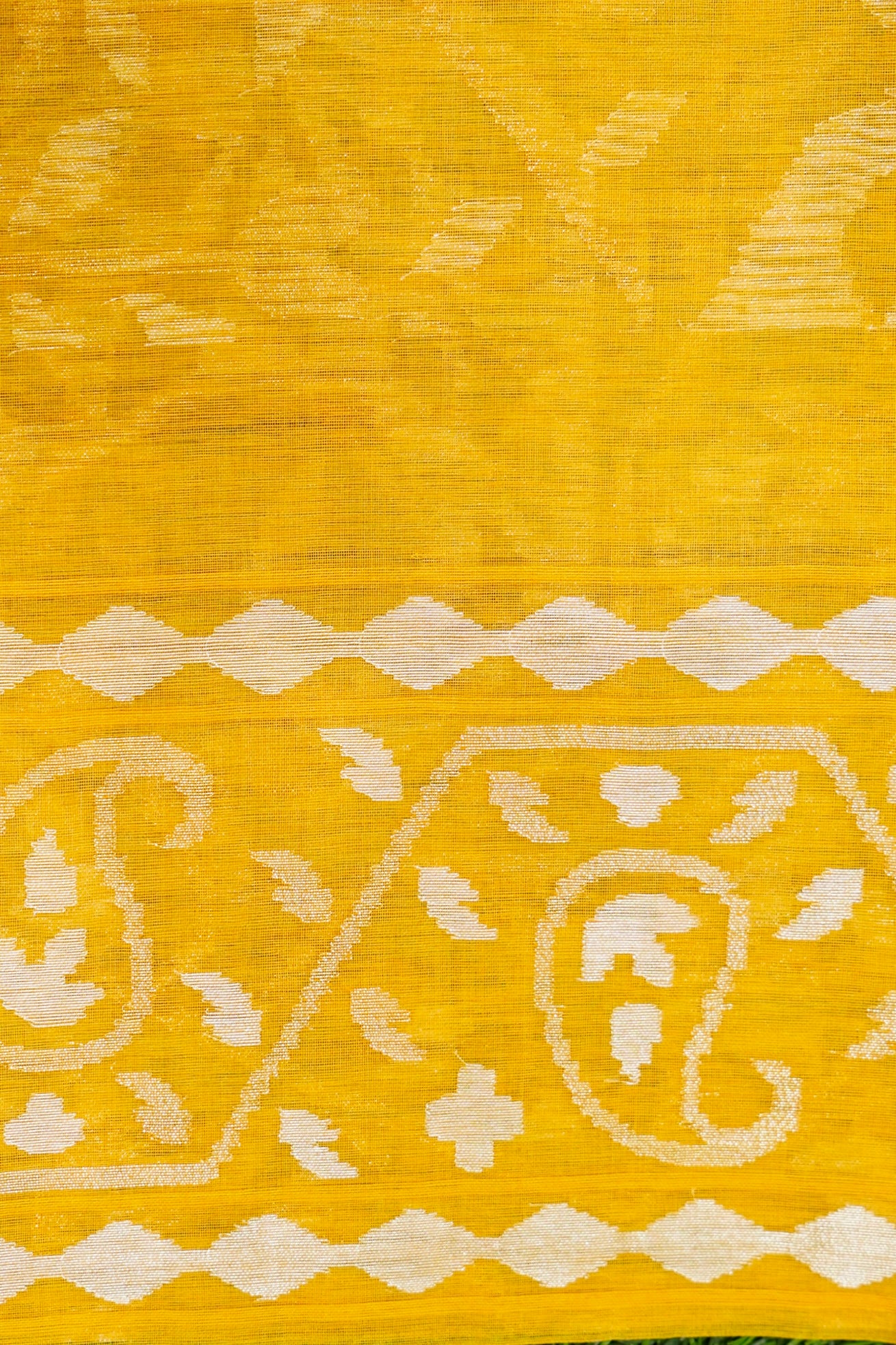 Handloom Banarasi Real Silver Zari Cotton Saree