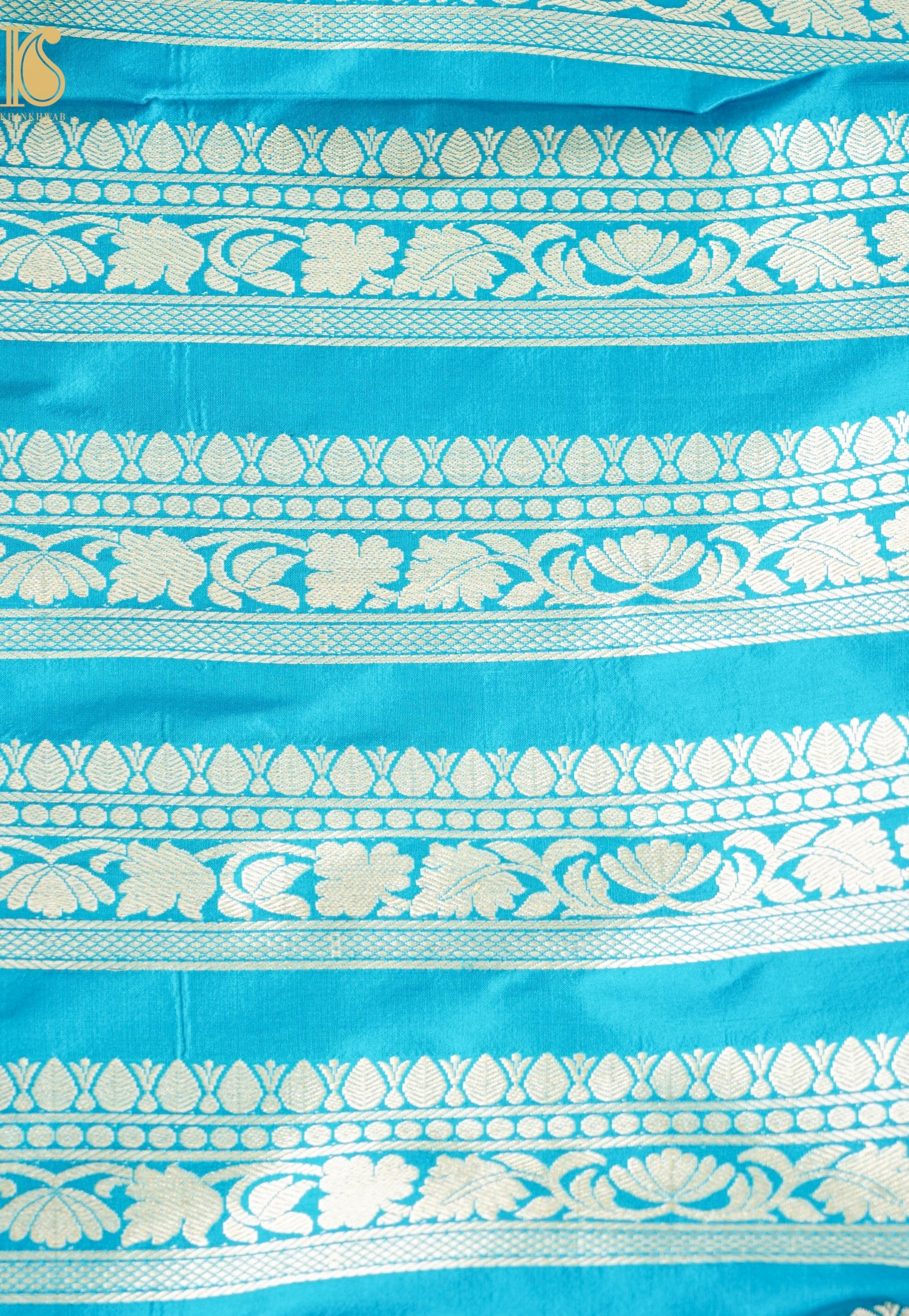 Handloom Banarasi Katan Silk Kalidar Manjari Lehenga