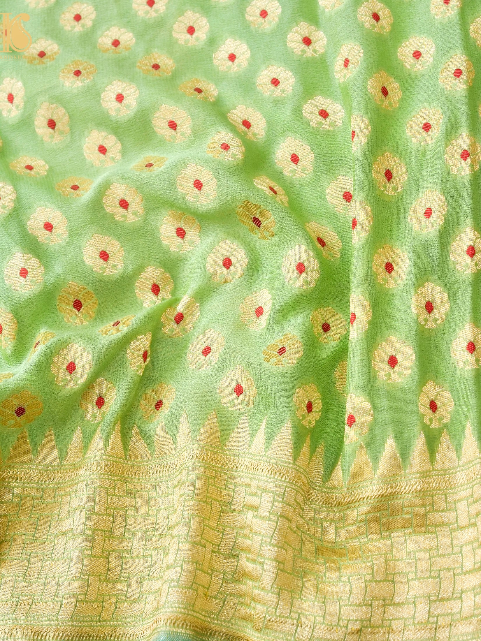 Pure Georgette Banarasi Saree