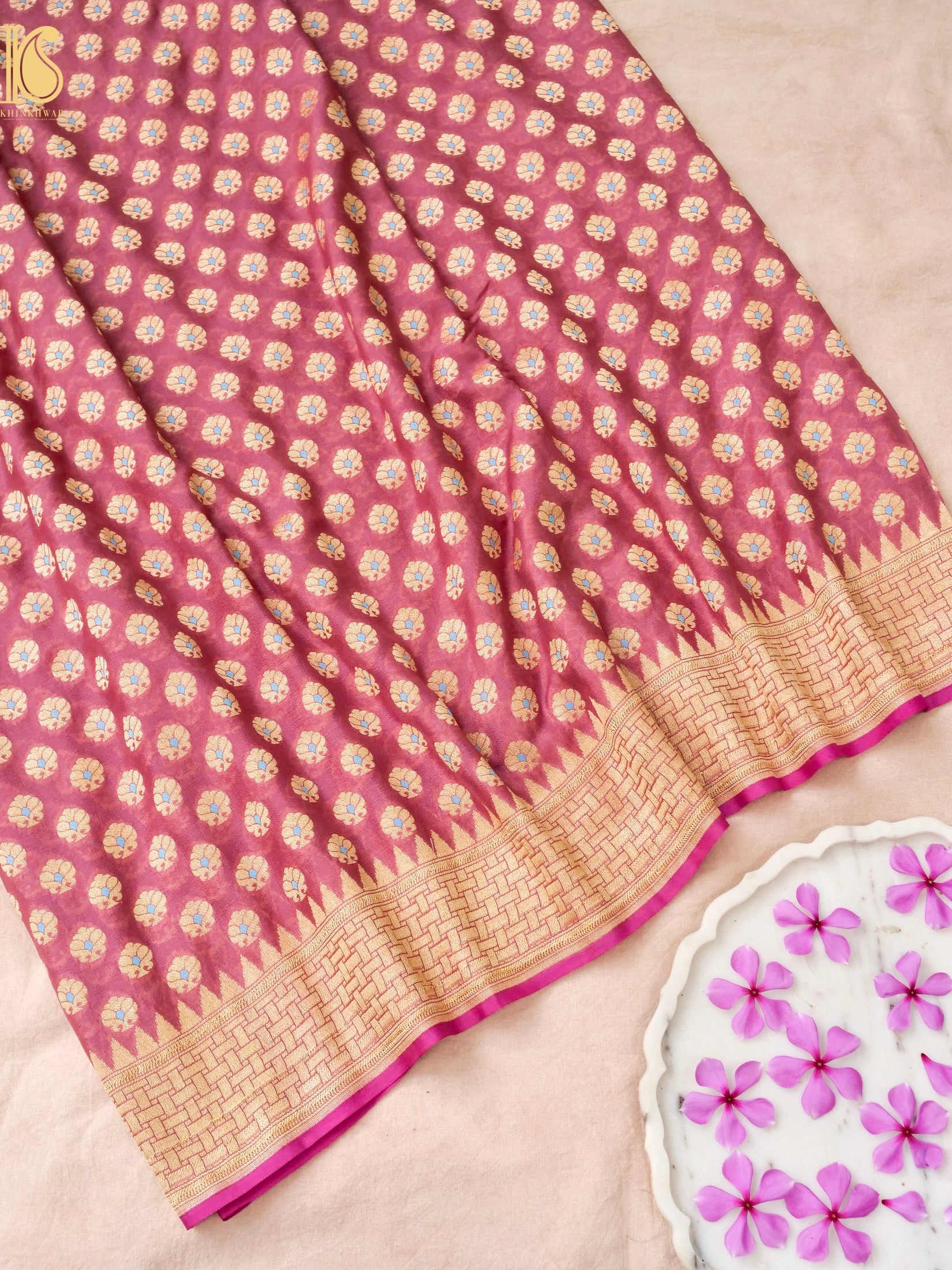Pure Georgette Banarasi Saree