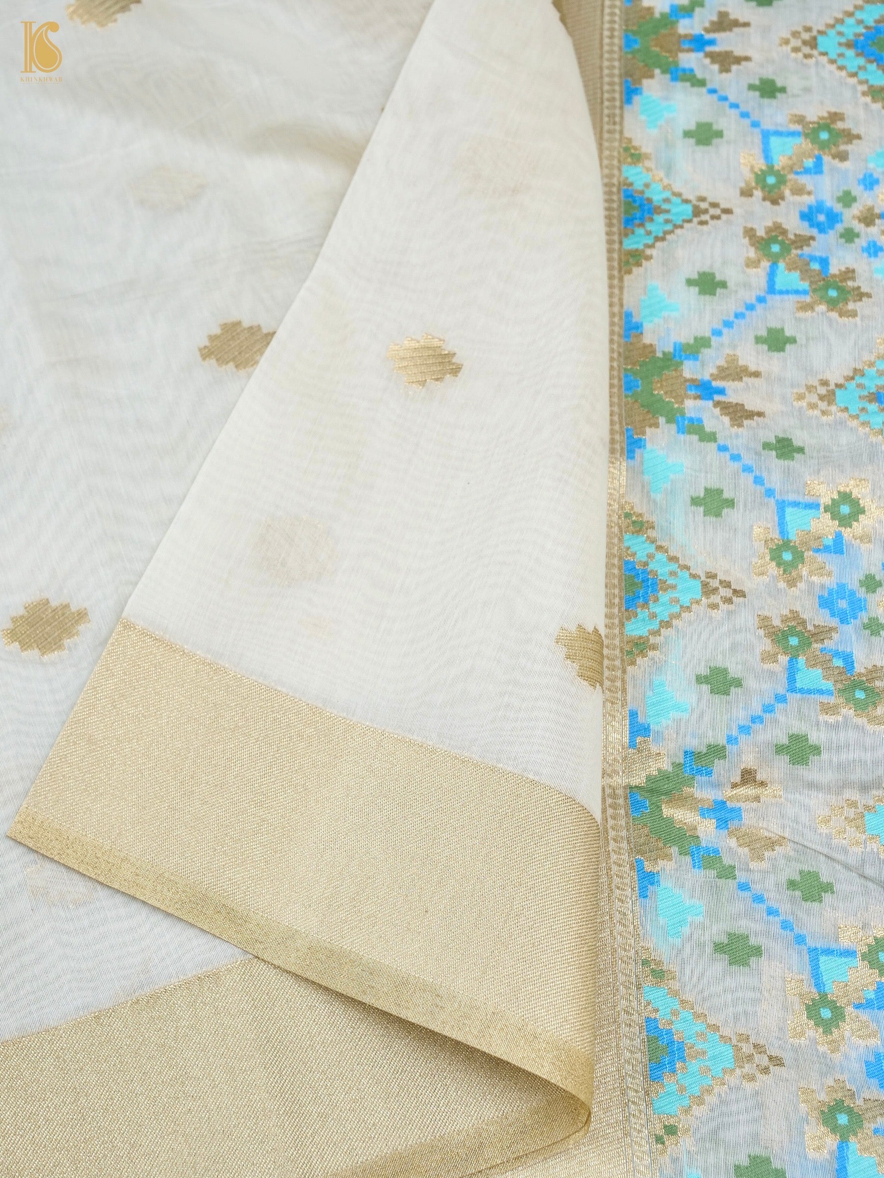 Cotton Silk Meenakari Banarasi Suit Set