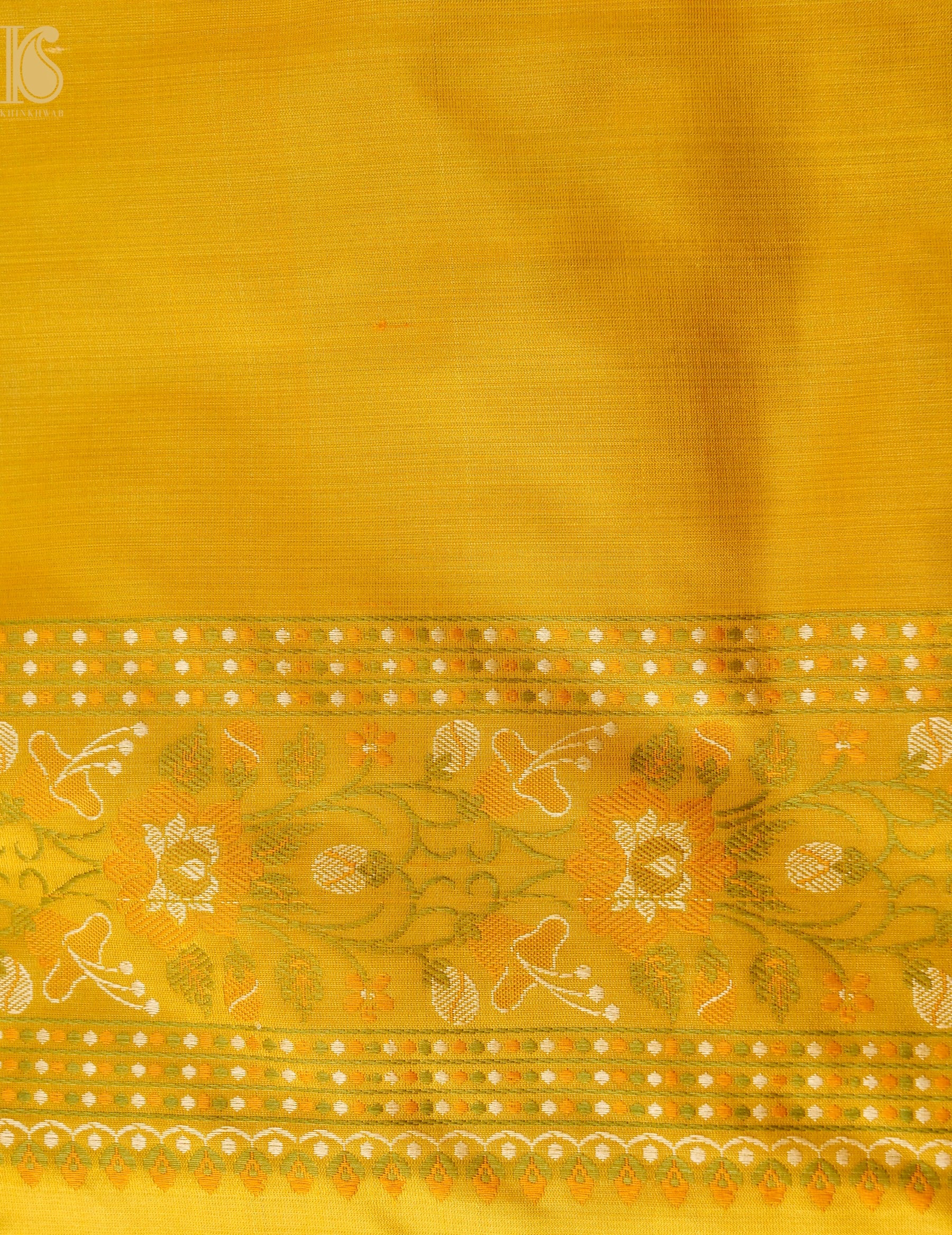 Handloom Banarasi Silk Resham Tanchoi Saree