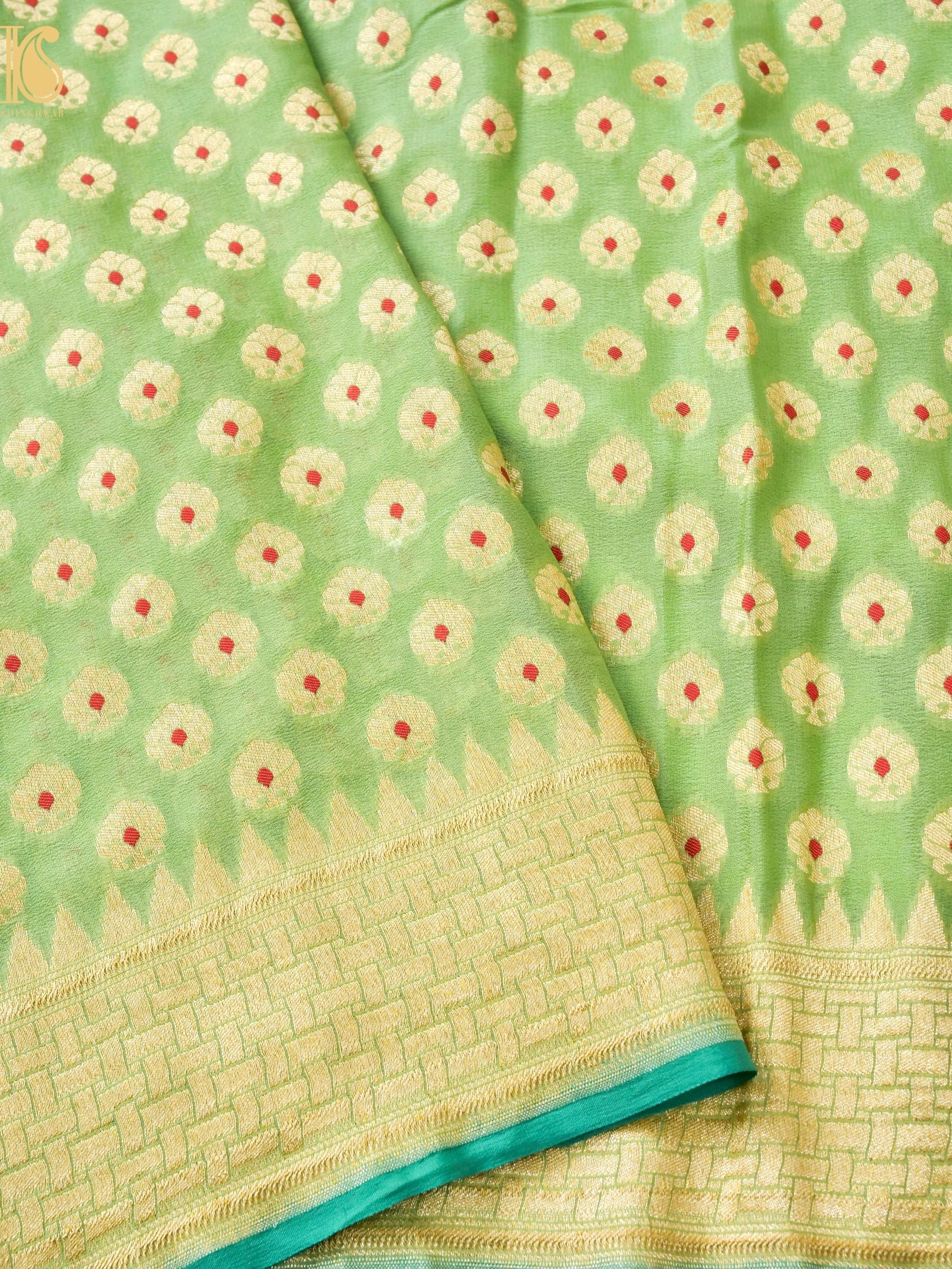 Pure Georgette Banarasi Saree