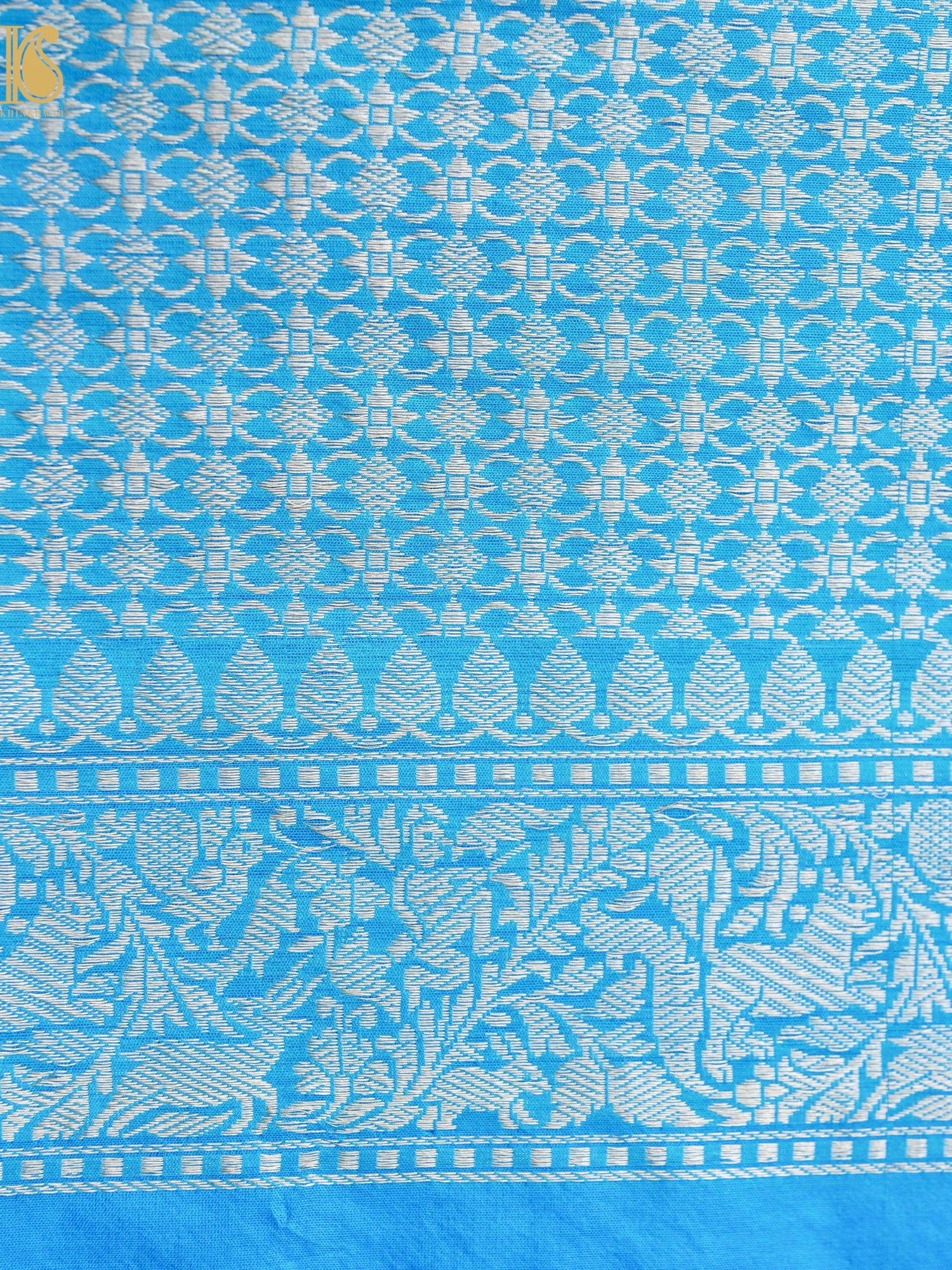 Handloom Banarasi Katan Silk Shikargah Saree