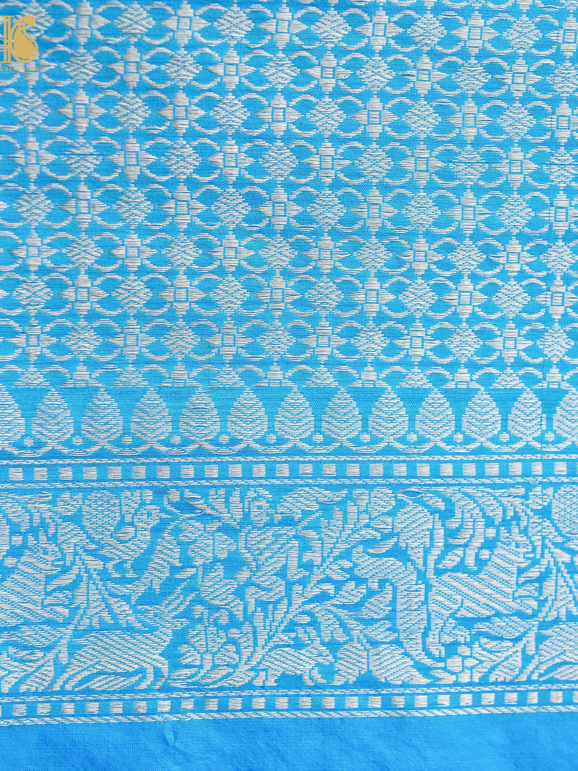 Handloom Banarasi Katan Silk Shikargah Saree