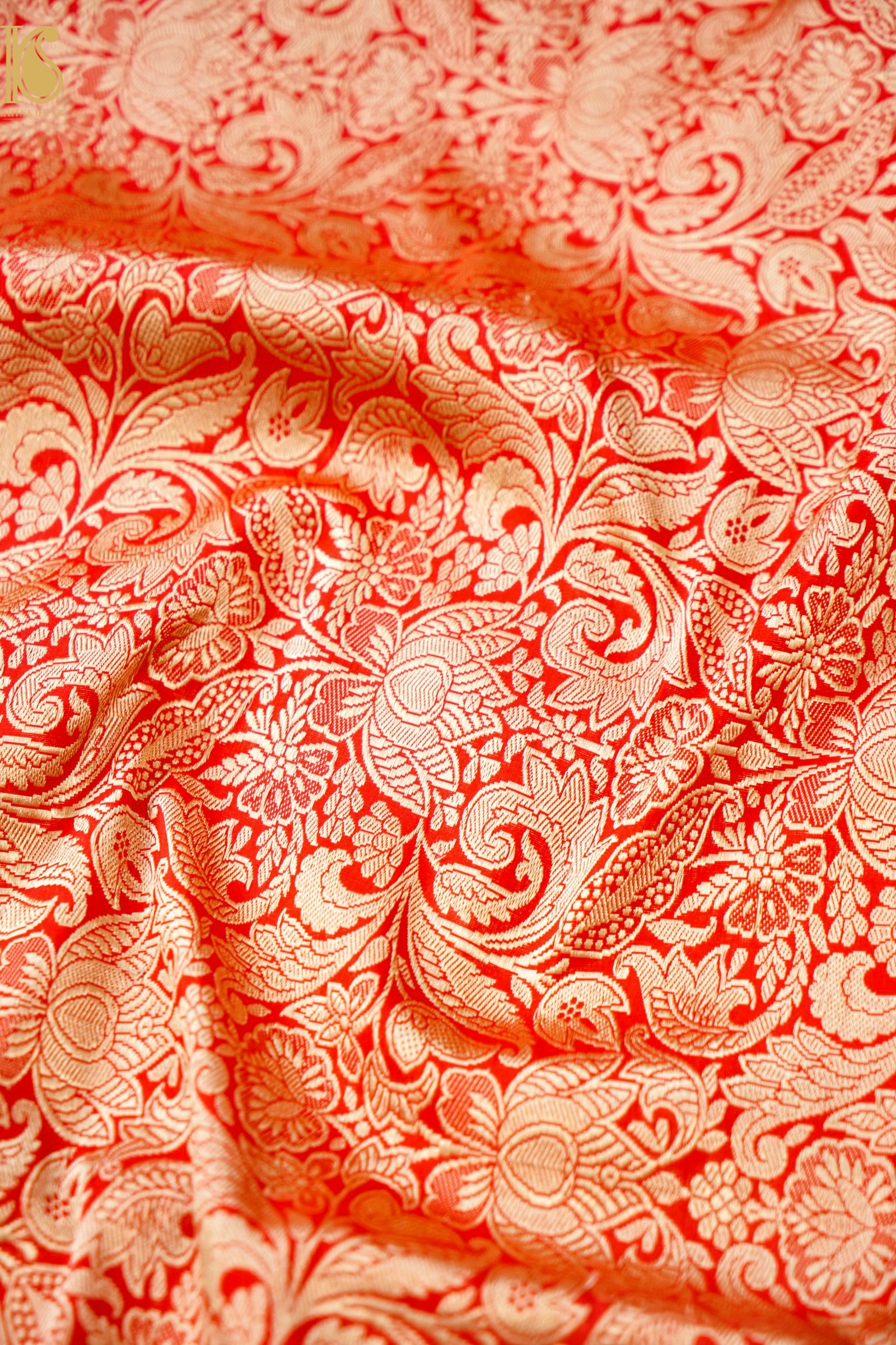Handloom Banarasi Katan Silk Brocade Saree