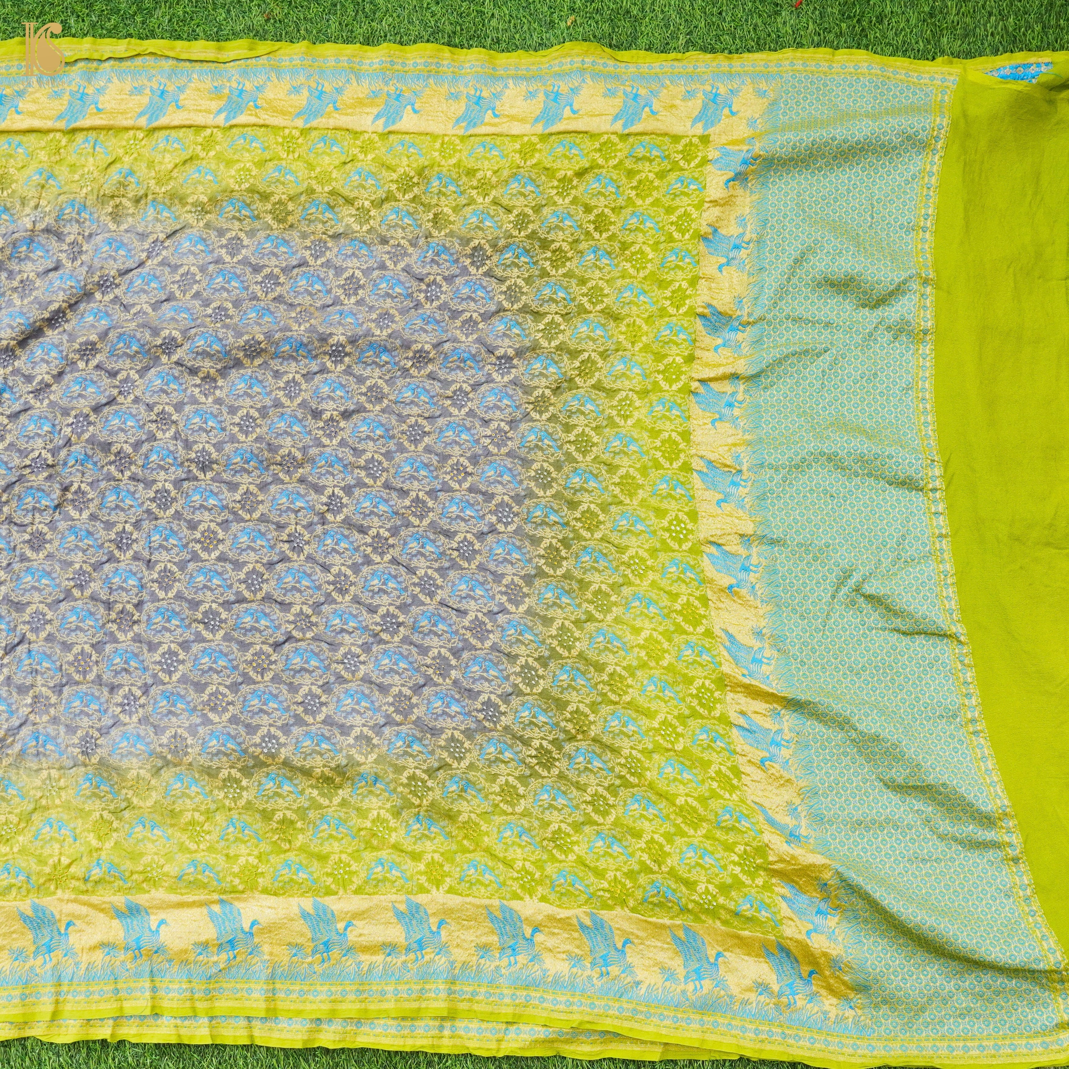 Banarasi Georgette Bandhani Saree