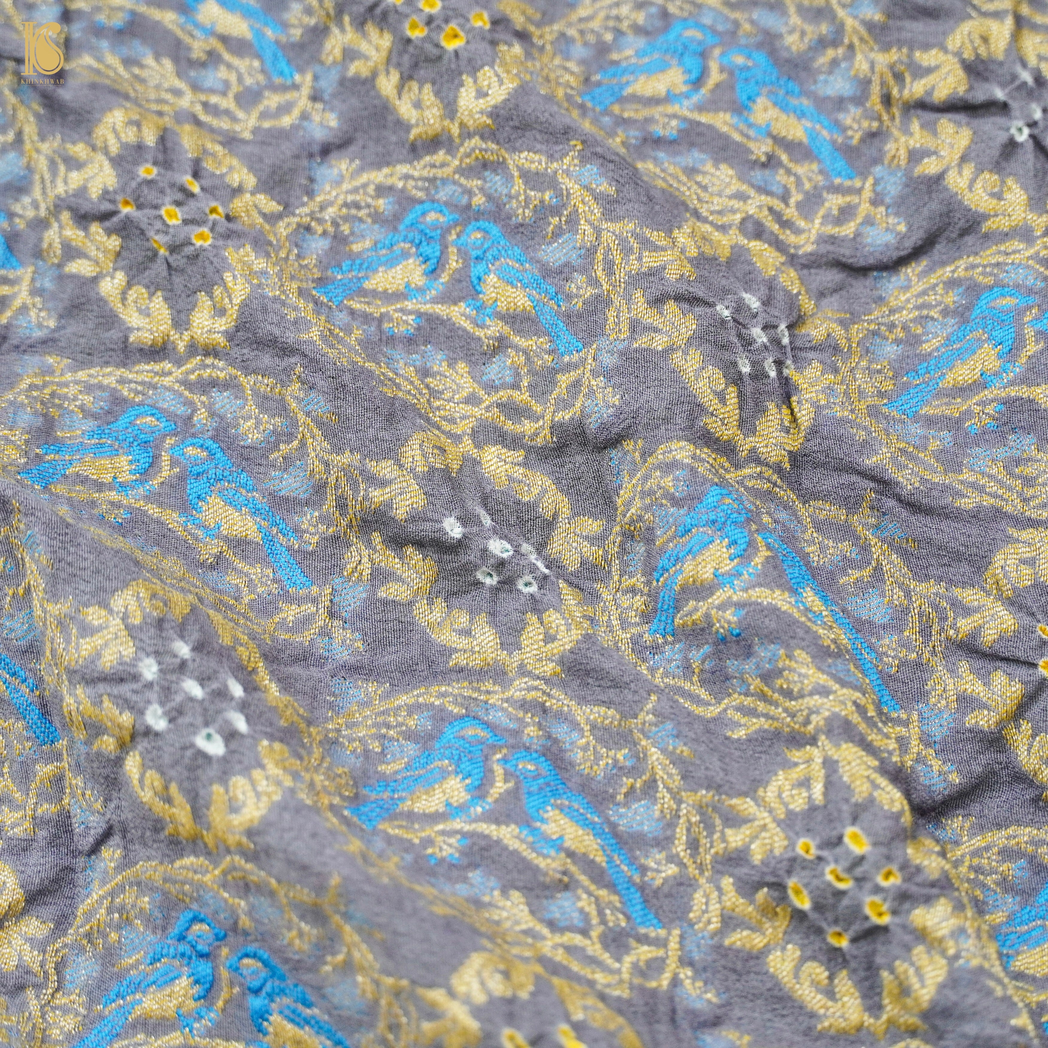 Banarasi Georgette Bandhani Saree