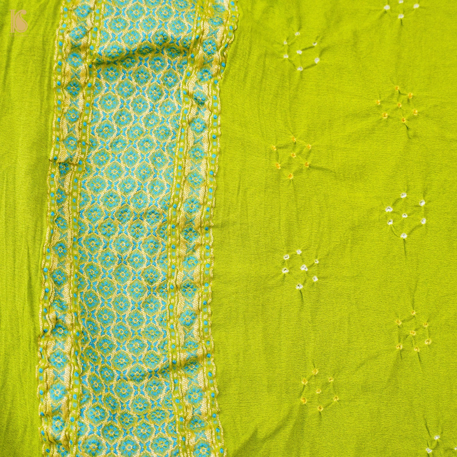 Banarasi Georgette Bandhani Saree