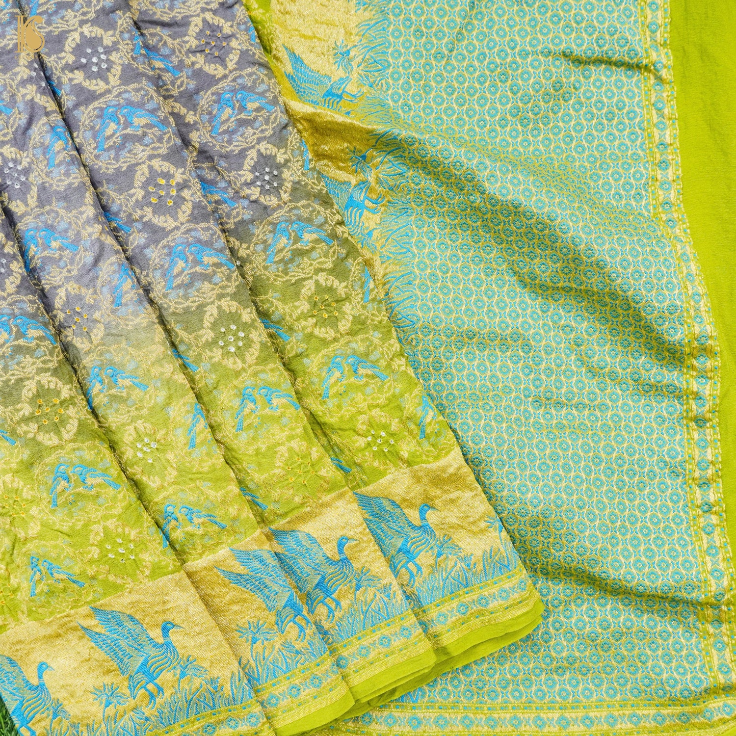Banarasi Georgette Bandhani Saree
