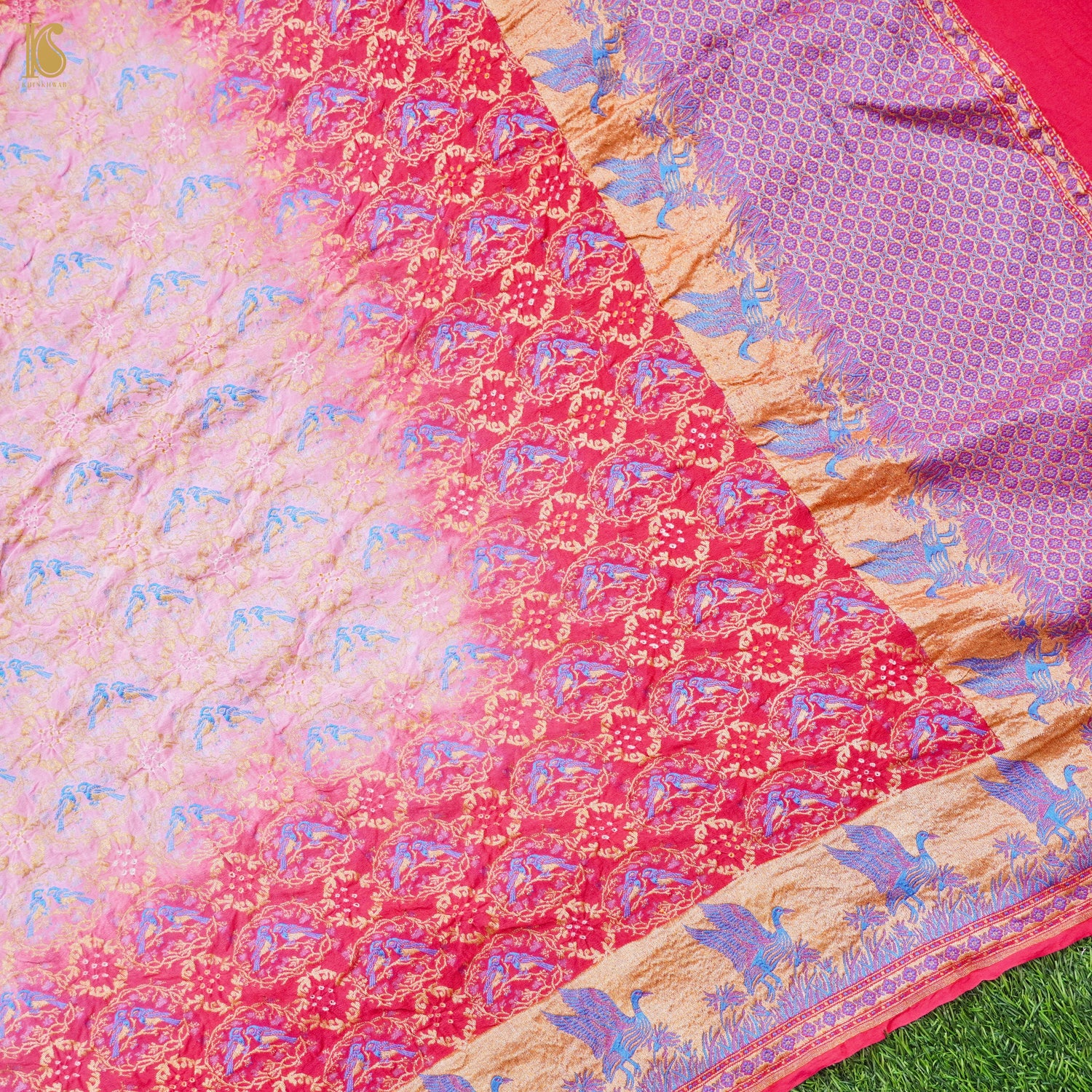 Banarasi Georgette Bandhani Saree