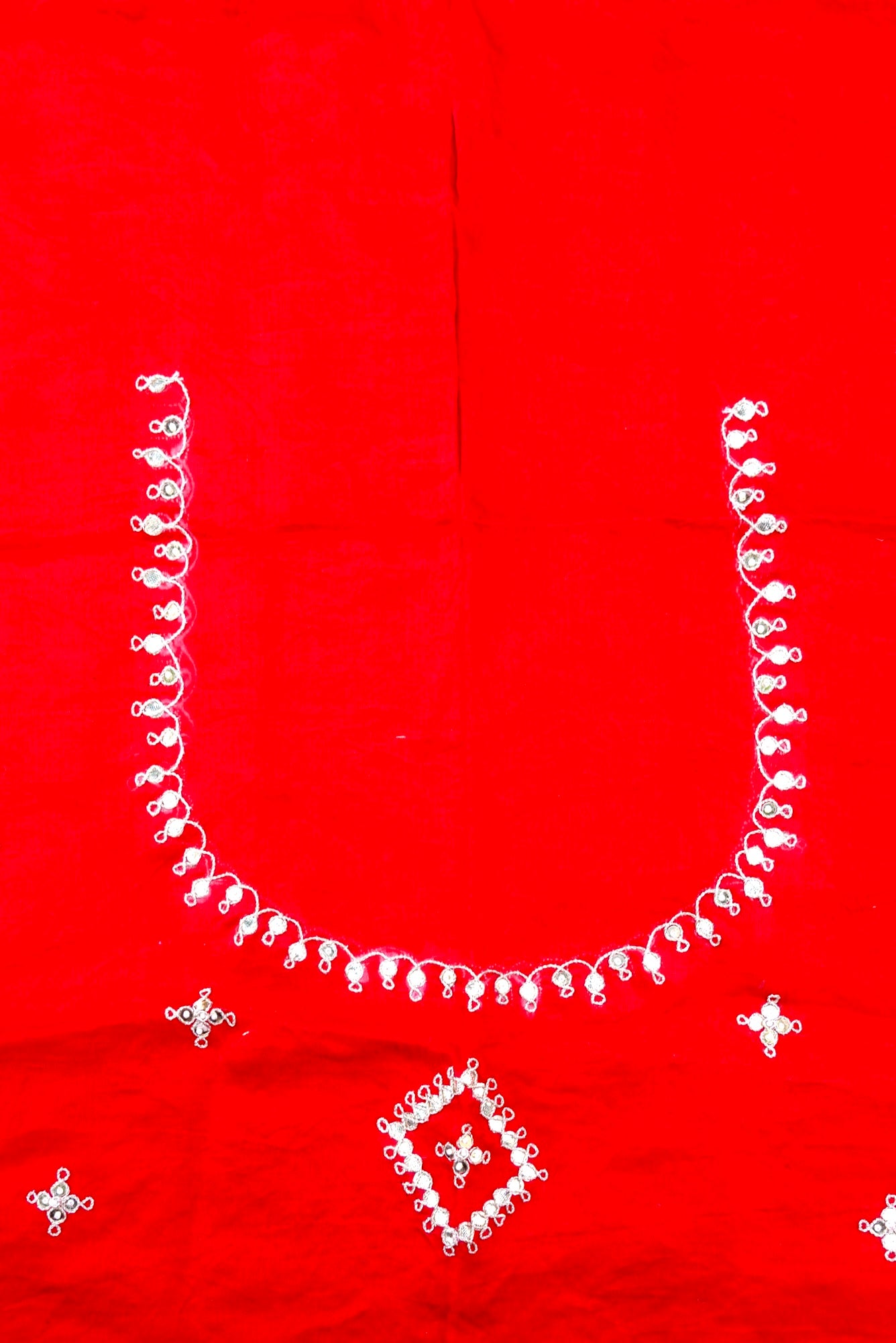 Gajji Silk Bandhani Gotta Patti Saree