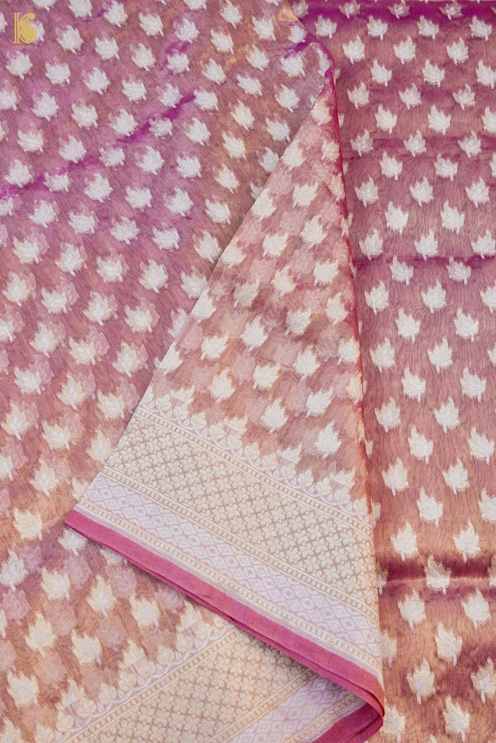 Banarasi Kora by Tissue Saree