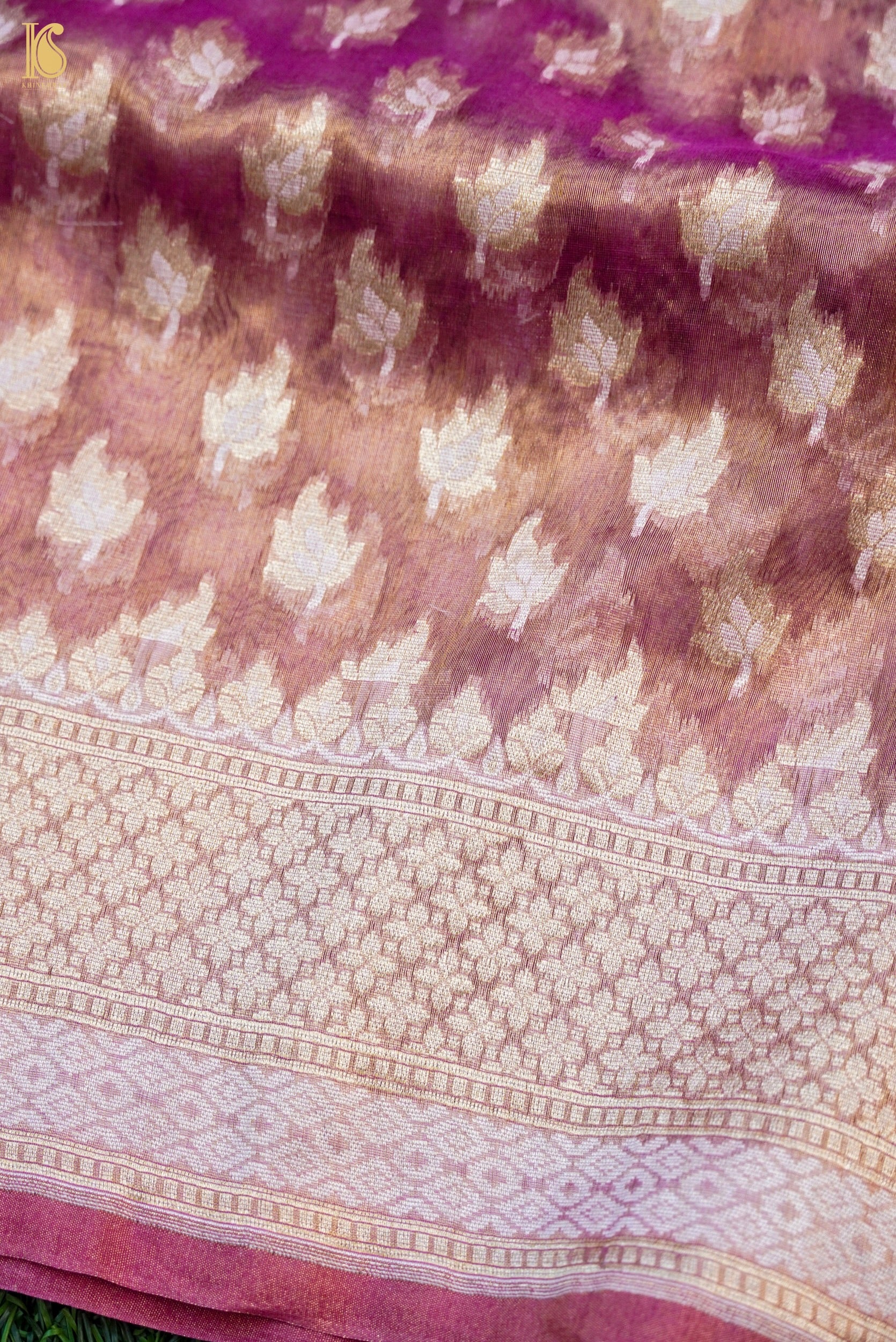 Banarasi Kora by Tissue Saree