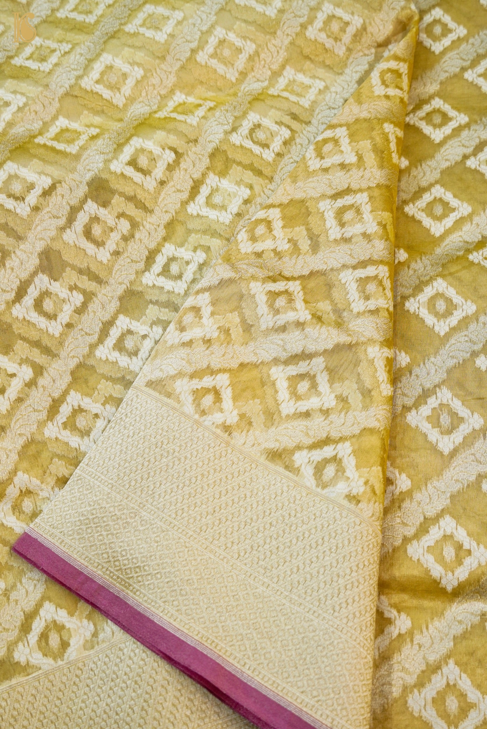 Banarasi Kora by Tissue Saree