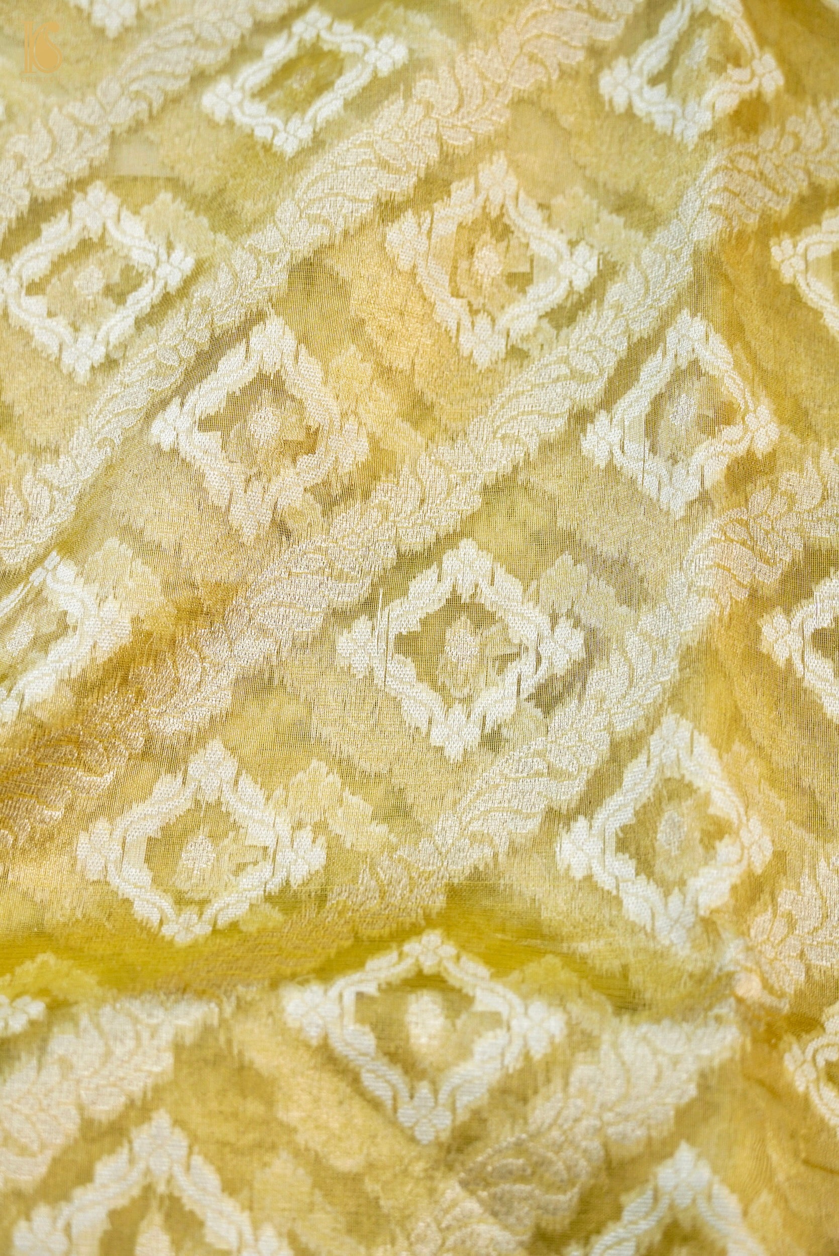 Banarasi Kora by Tissue Saree