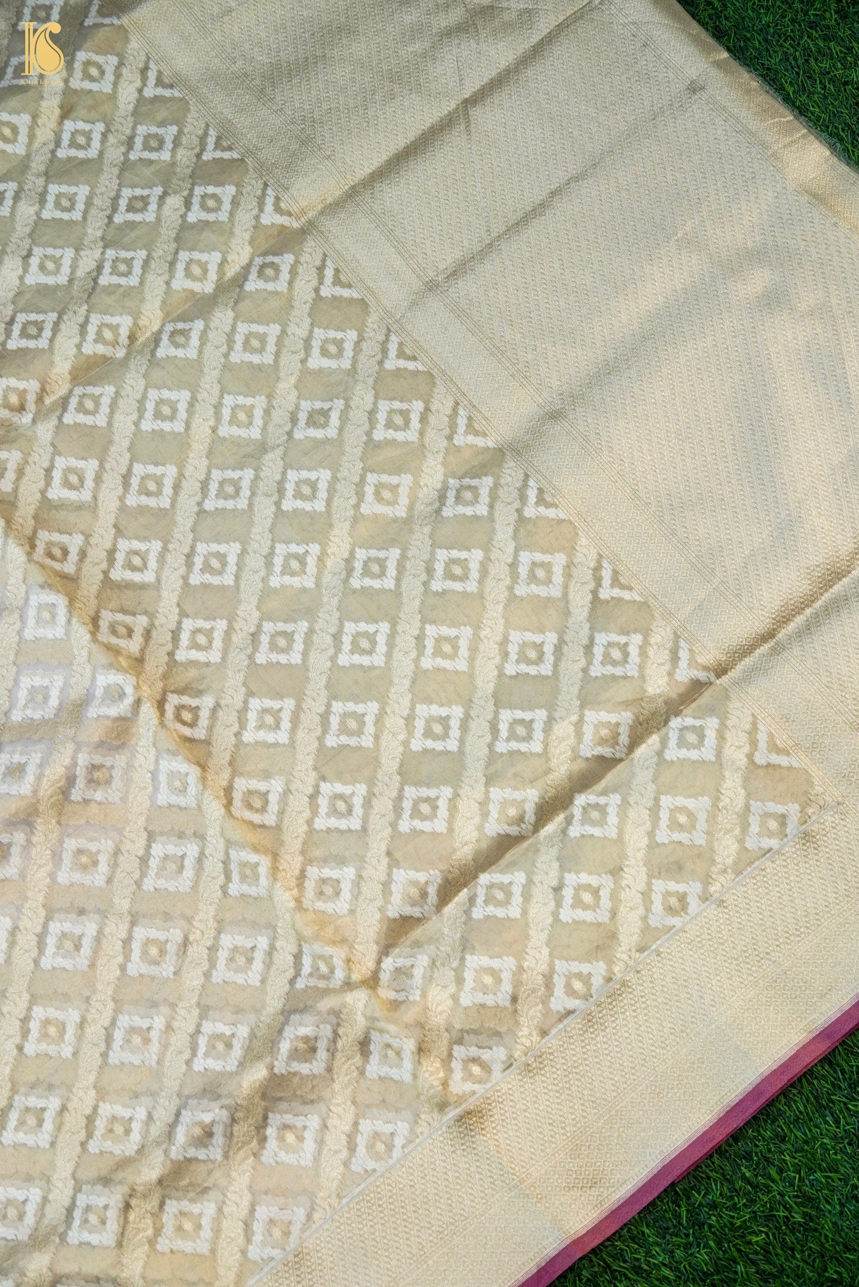 Banarasi Kora by Tissue Saree