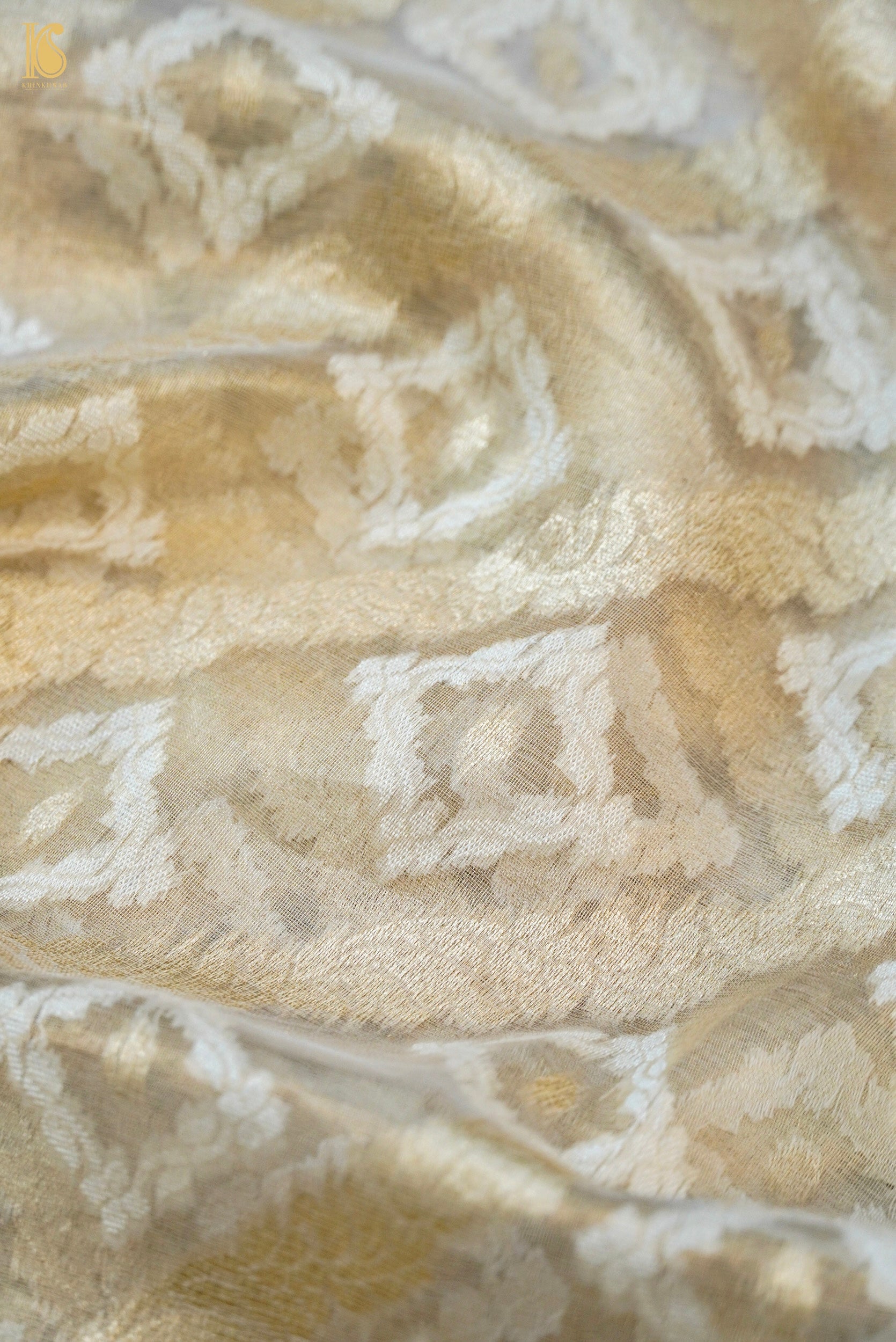 Banarasi Kora by Tissue Saree