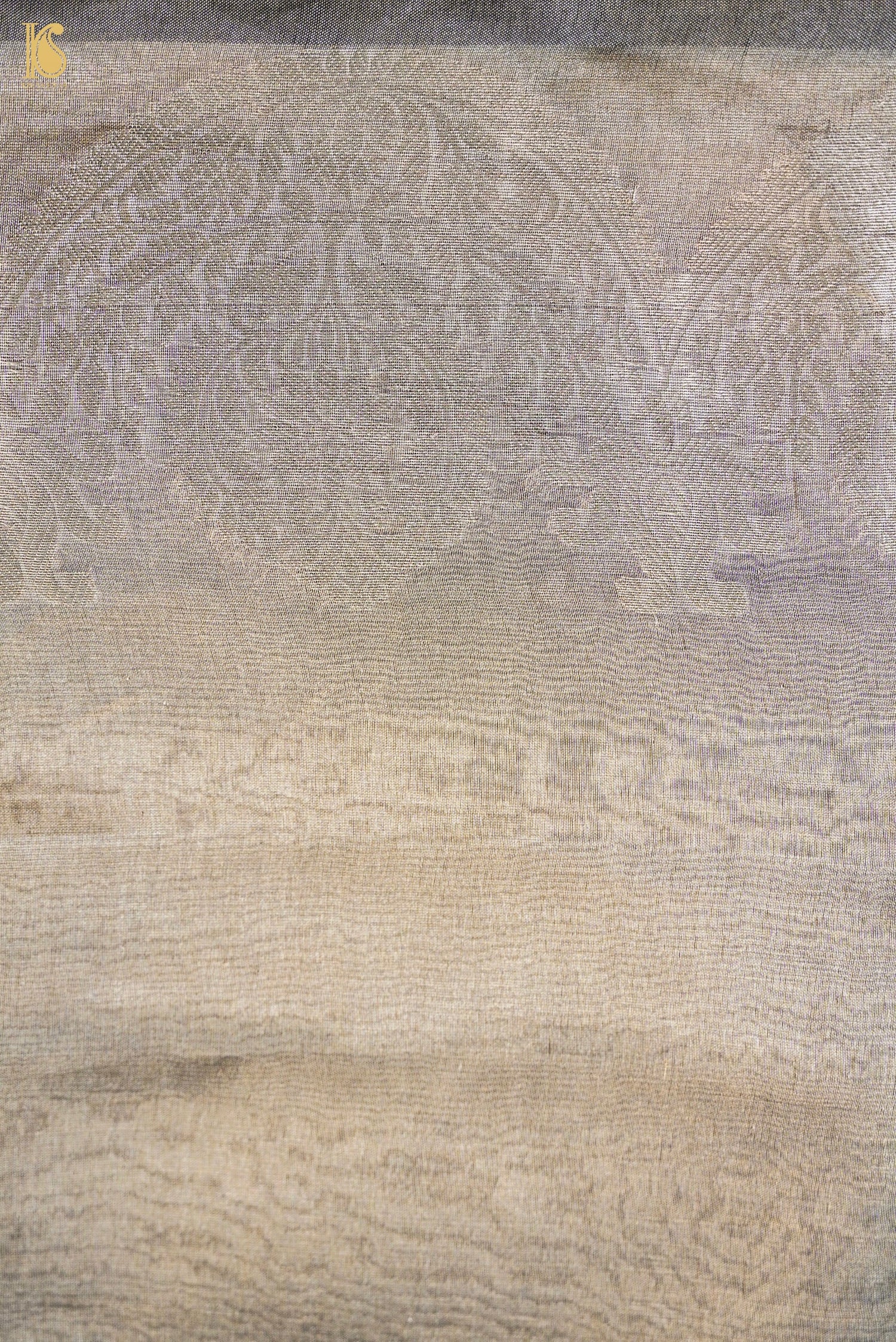 Banarasi Pure Tissue Scallop Border Saree