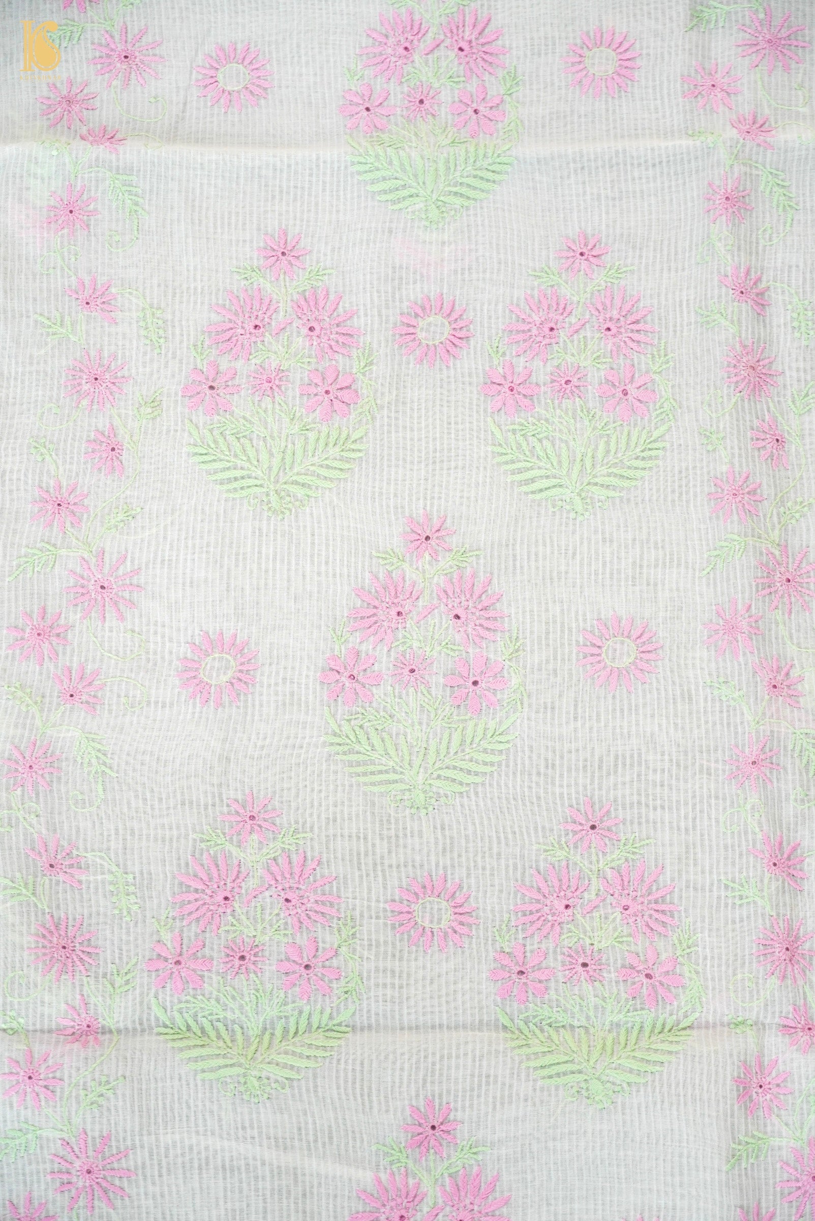 Chikankari Pure Maheshwar Cotton Suit Set
