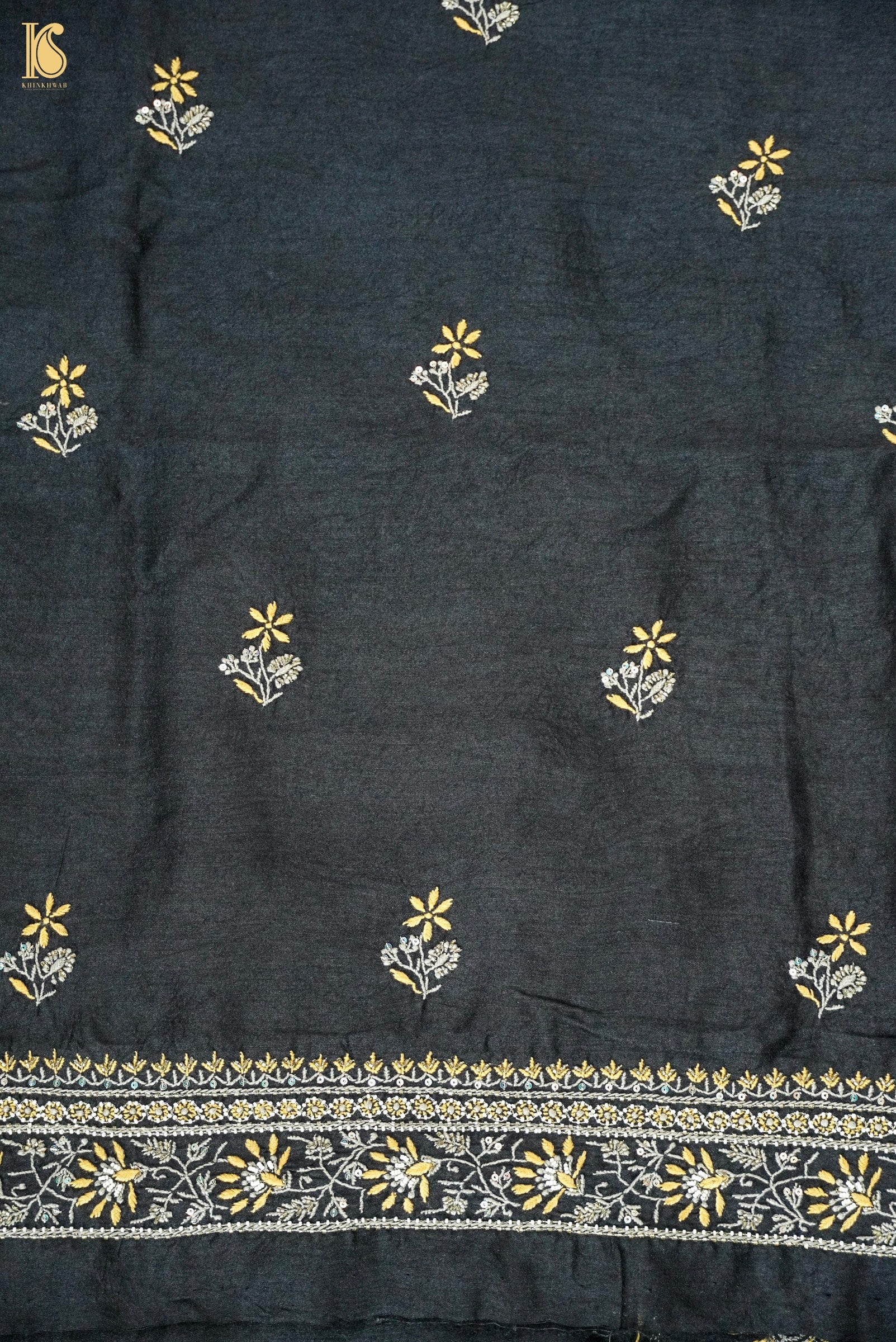 Chikankari Pure Moonga Suit Set