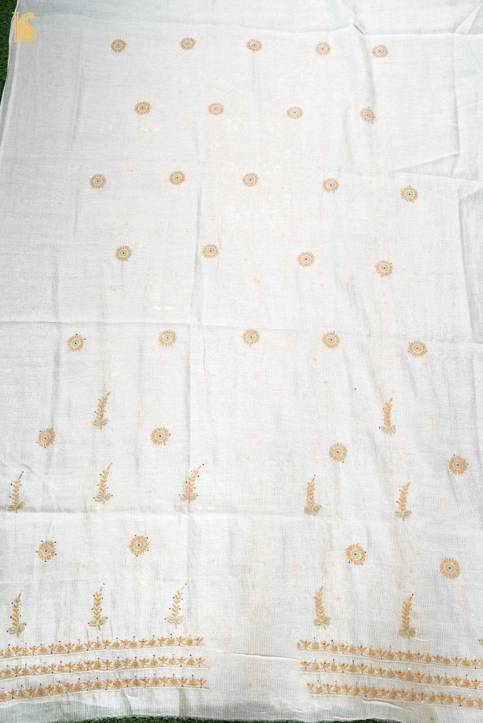 Chikankari Pure Maheshwar Cotton Suit Set