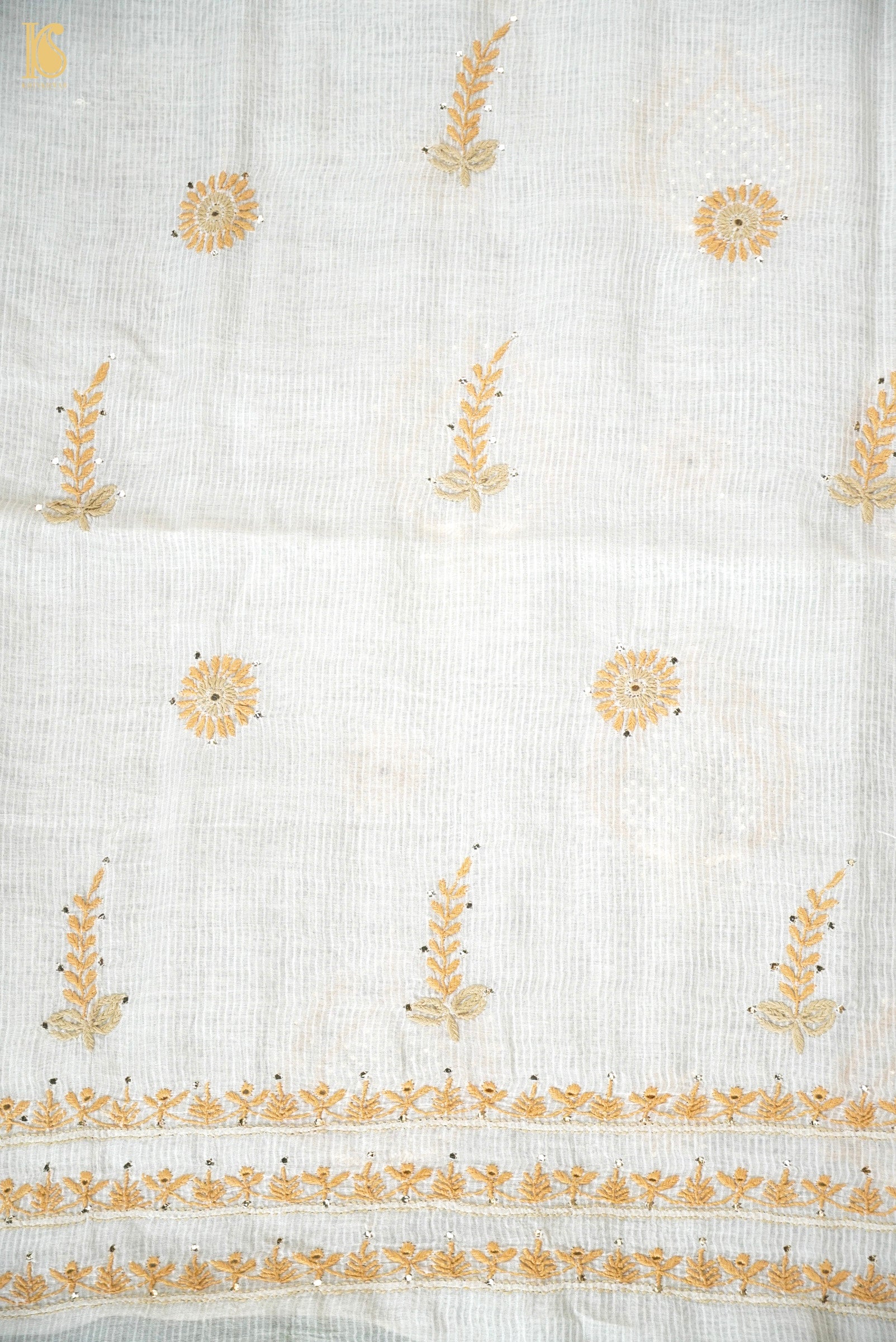 Chikankari Pure Maheshwar Cotton Suit Set