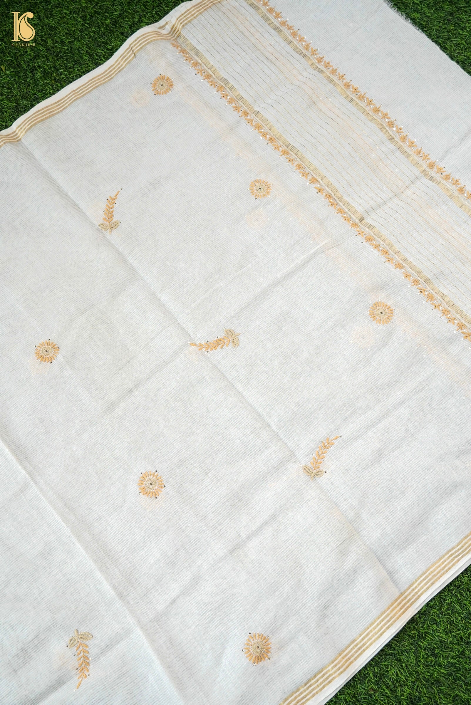 Chikankari Pure Maheshwar Cotton Suit Set