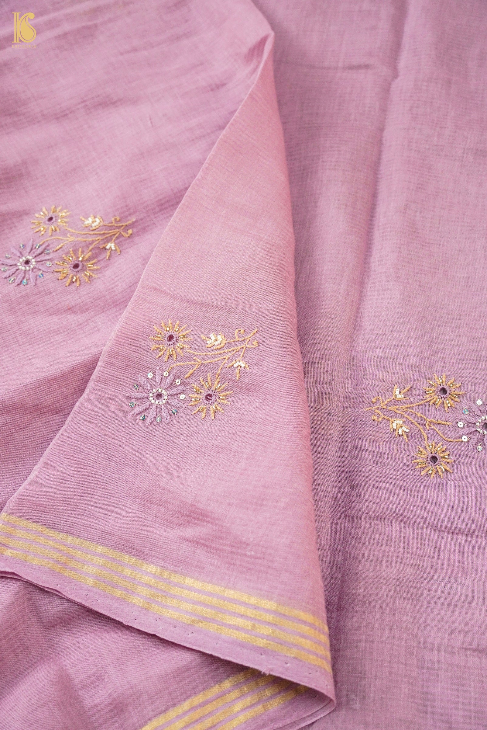 Chikankari Pure Maheshwar Cotton Suit Set