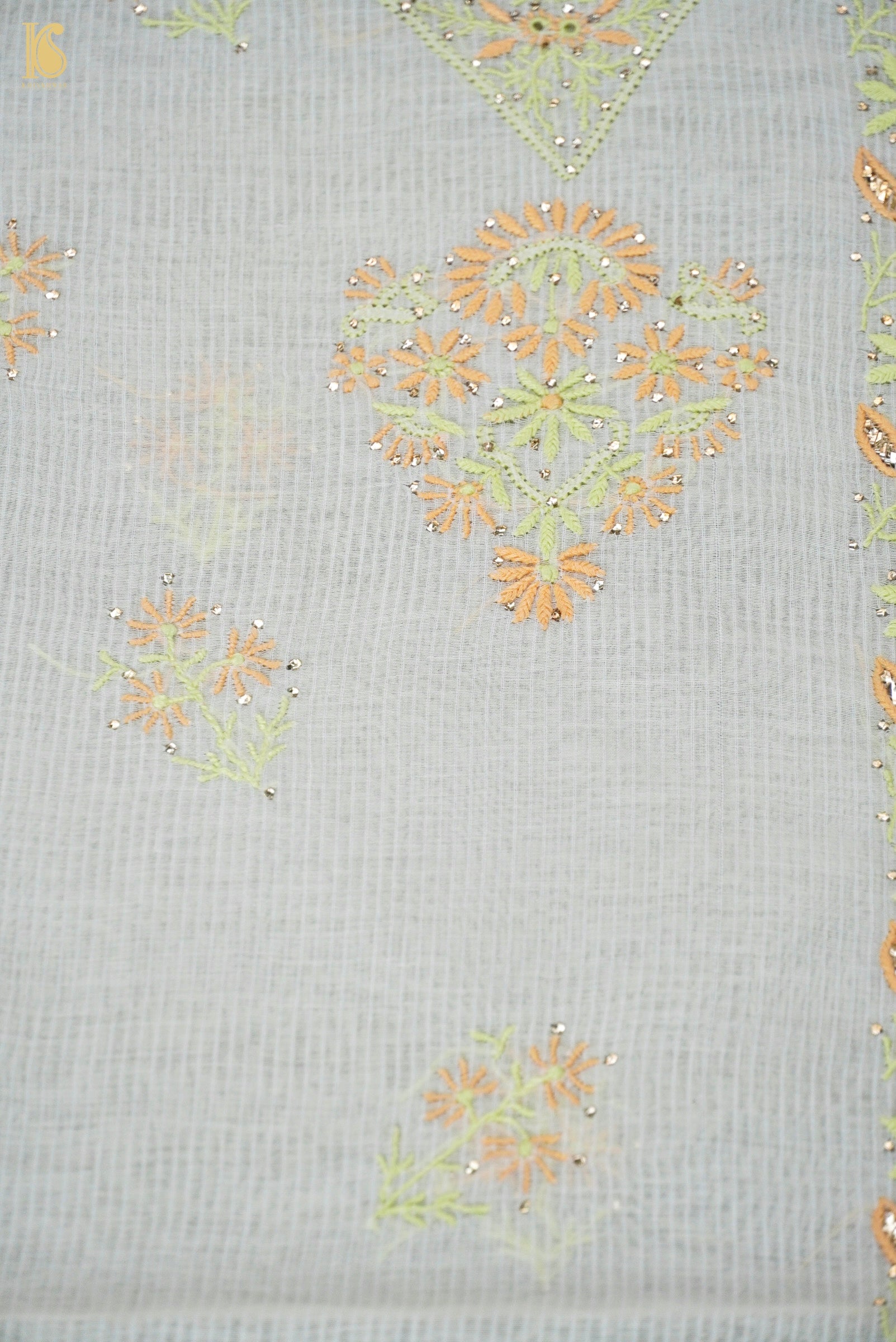 Chikankari Pure Maheshwar Cotton Suit Set