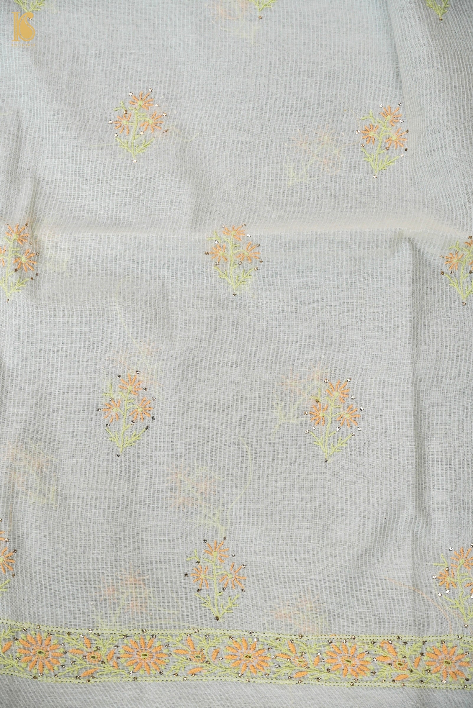 Chikankari Pure Maheshwar Cotton Suit Set